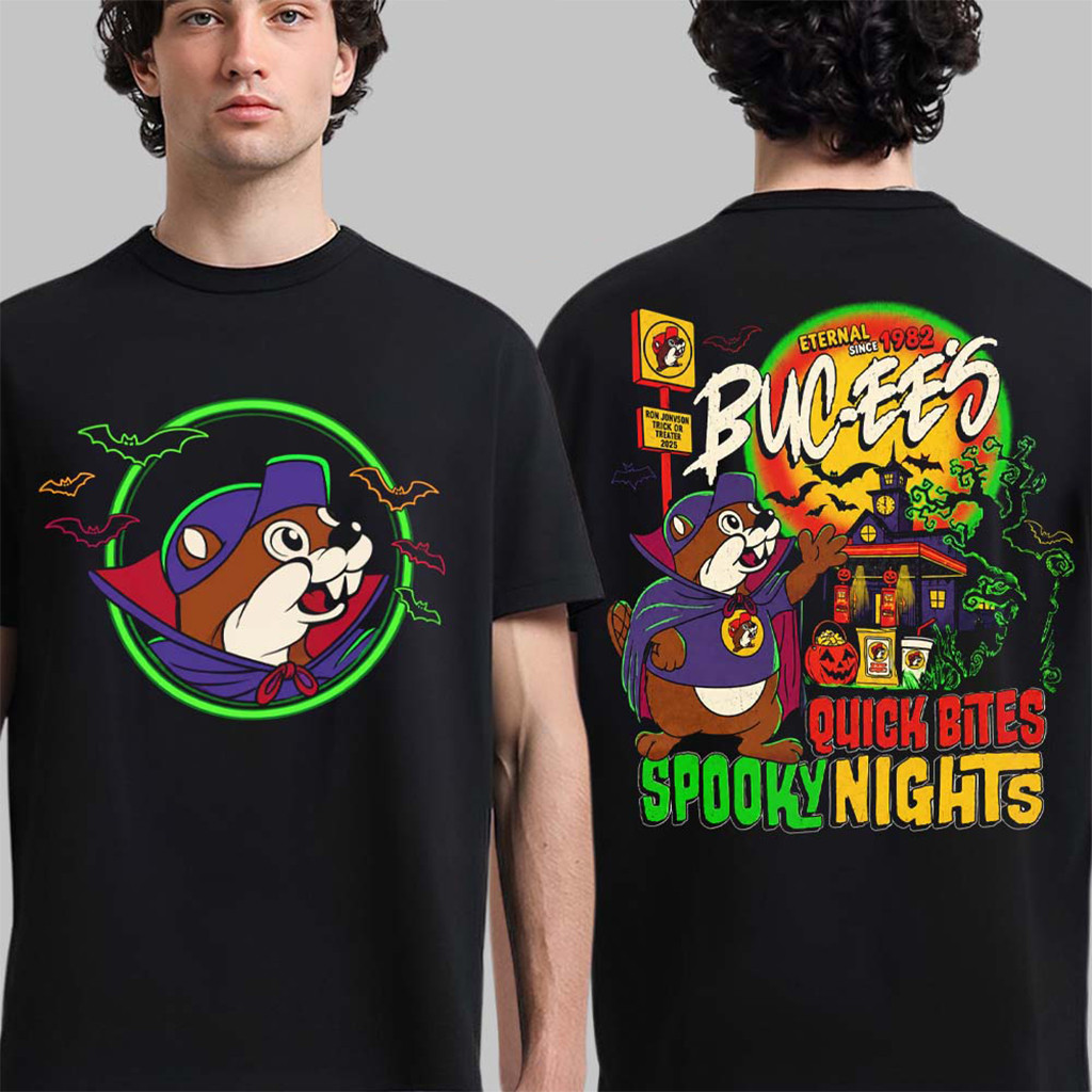 Buc-ee's Halloween 2026 Quick Bites Spooky Nights T-Shirt Buc-ee's Merch Gifts For Son - Kdjoy
