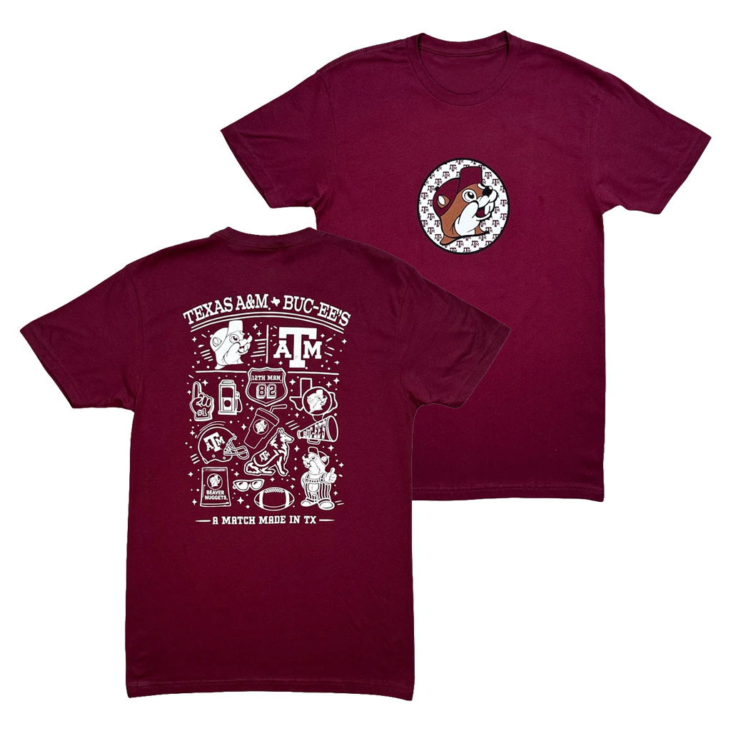 Buc Ee's Merch 2026 Buc-Ee's Texas A&M T-Shirt Best Gift For Football Lovers - Kdjoy Buc Ee's Merch 2026 Buc-Ee's Texas A&M T-Shirt Best Gift For Football Lovers - Kdjoy
