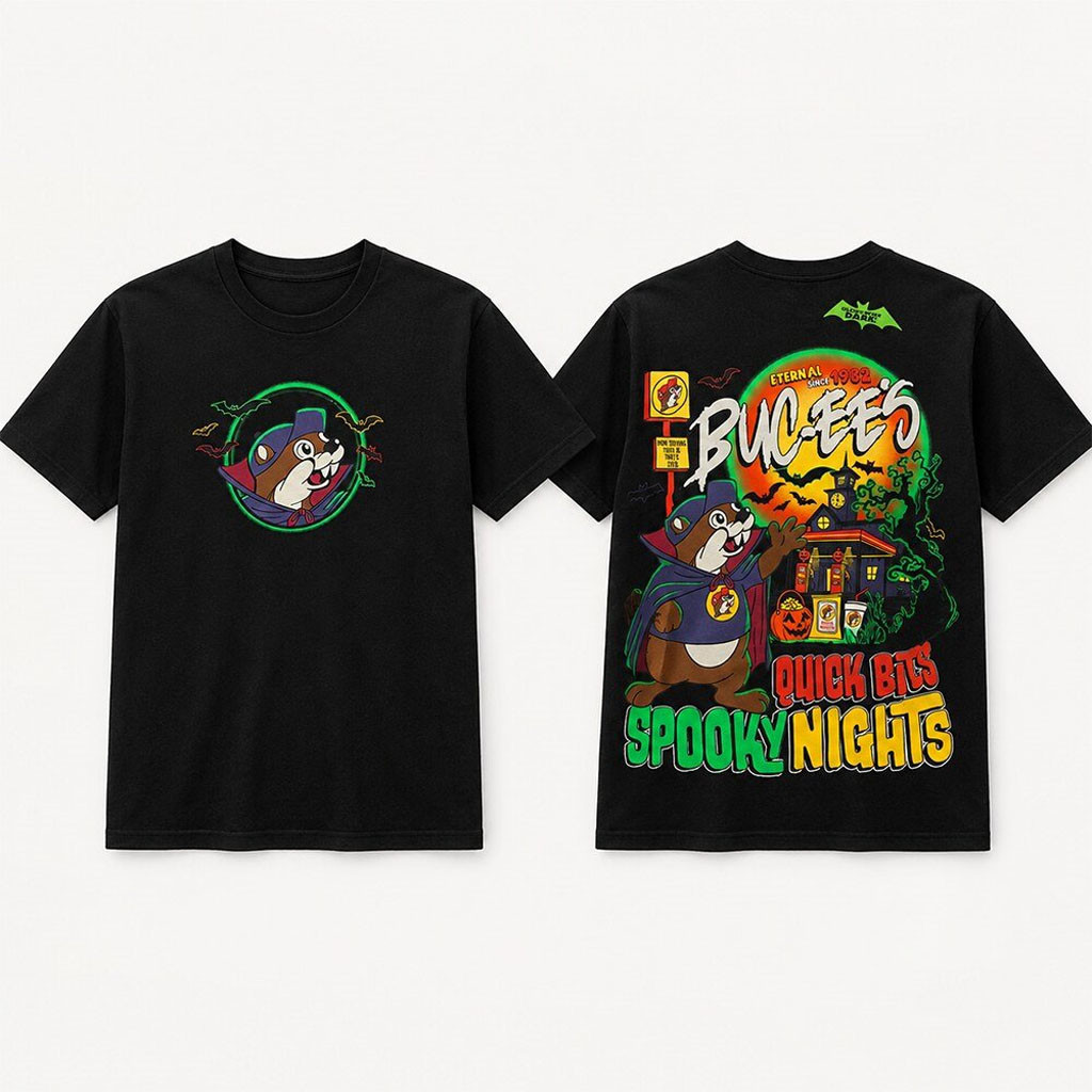 Buc-Ee's Quick Bits Spooky Nights Halloween T-Shirt Buc-Ee's Merch Best Halloween Gifts - Kdjoy