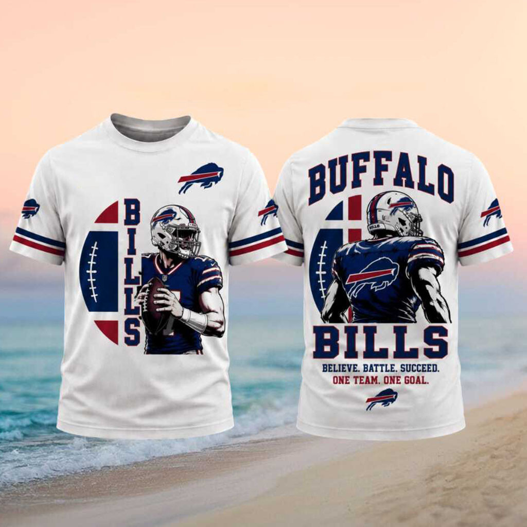 Buffalo Bills Football One Team One Goal T-Shirt Game Day Clothing Bills Mafia Gift Ideas - Kdjoy