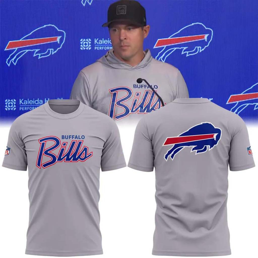 Buffalo Bills Grey Script Logo T-Shirt 2026 Buffalo Bills Merch Best Gift For Football Fans - Kdjoy Buffalo Bills Grey Script Logo T-Shirt 2026 Buffalo Bills Merch Best Gift For Football Fans - Kdjoy