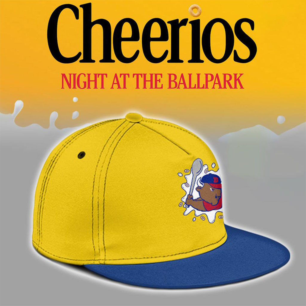 Buffalo Bisons Cheerios Night At The Ballpark Snapback Hat Buffalo Bisons Merch Fan Gifts - Kdjoy