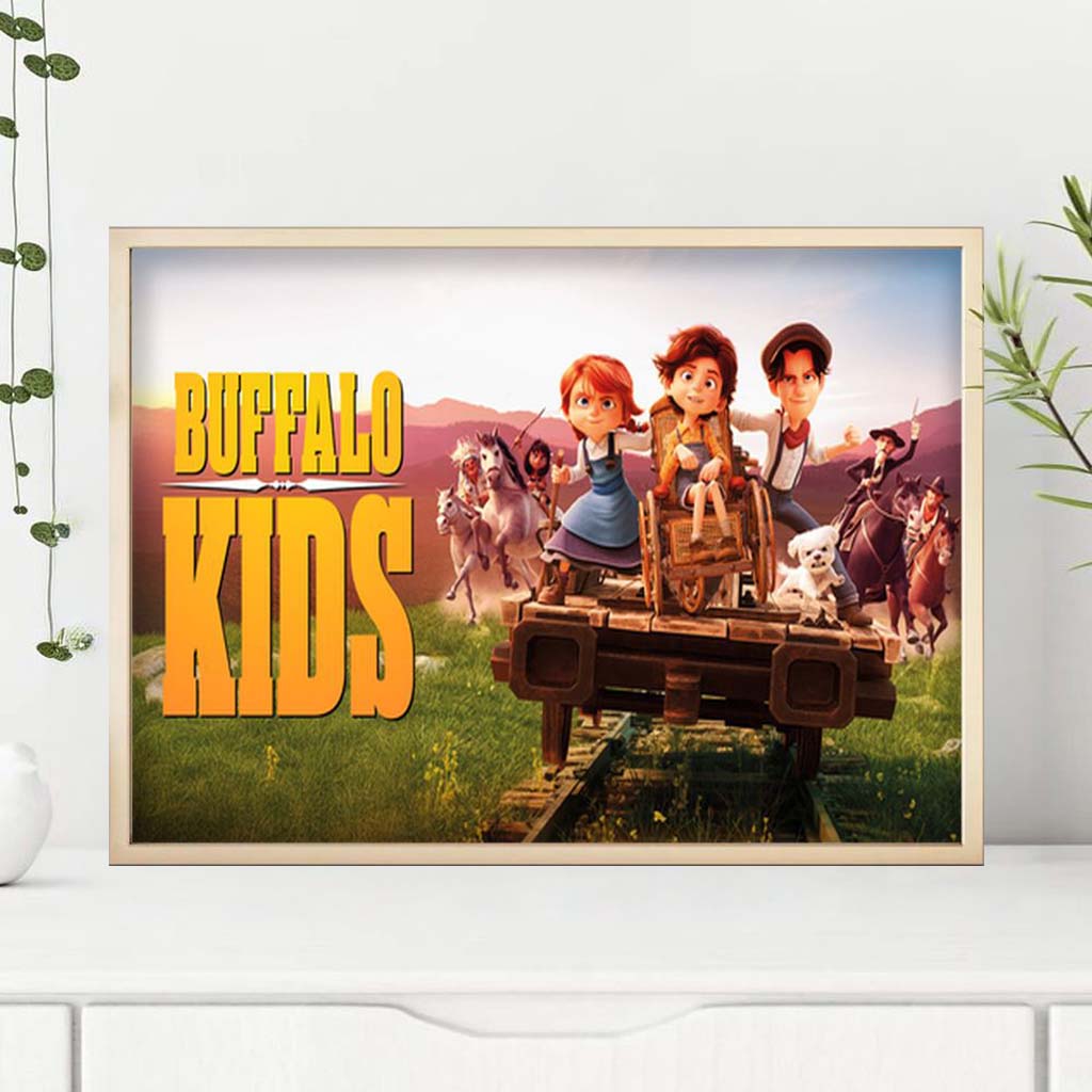 Buffalo Kids 2026 Movie Poster Buffalo Kids Merch Wall Art Decor For Living Room - Kdjoy