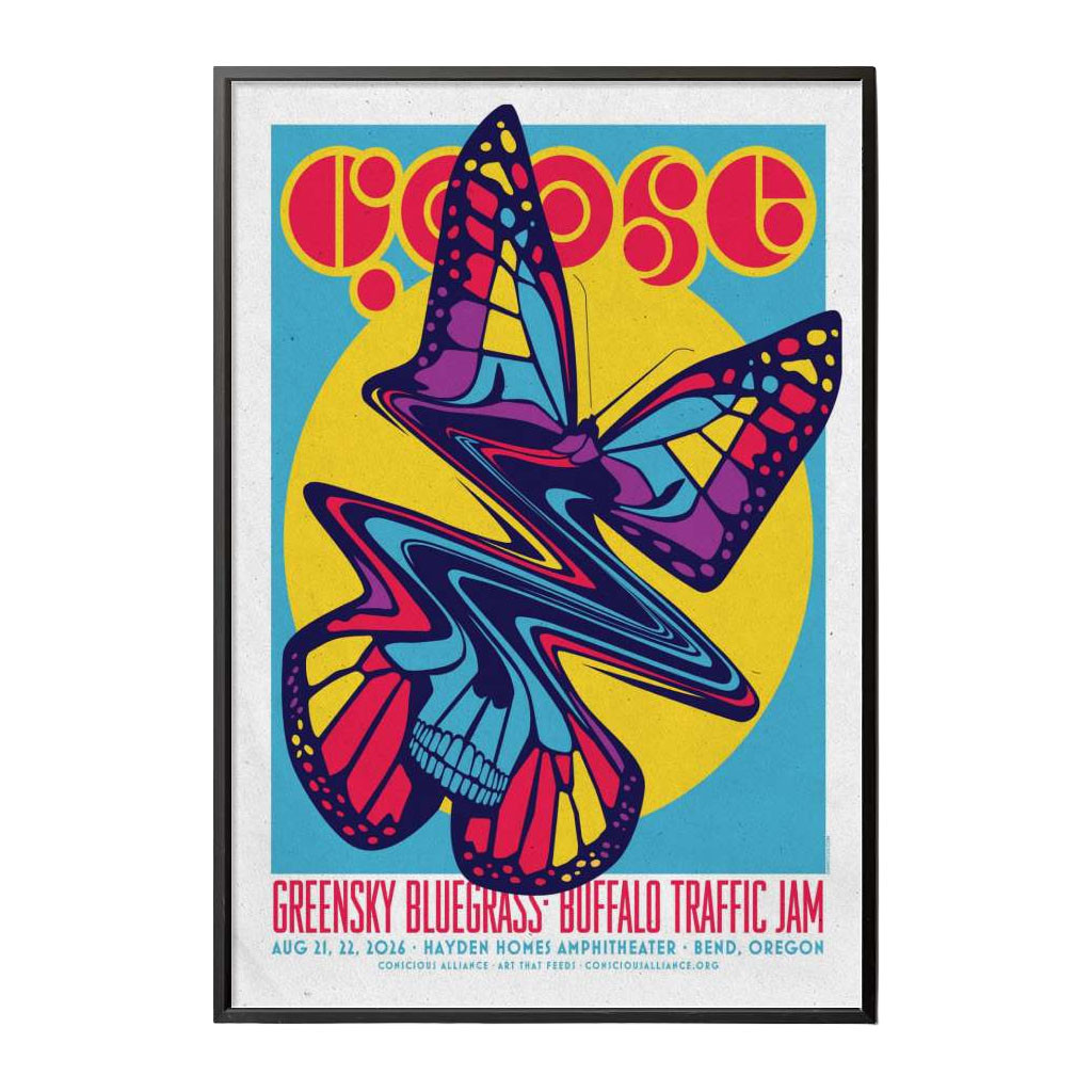 Buffalo Traffic Jam Merch 2026 Goose Hayden Homes Amphitheater Bend August 21 2026 Event Poster - Kdjoy Buffalo Traffic Jam Merch 2026 Goose Hayden Homes Amphitheater Bend August 21 2026 Event Poster - Kdjoy