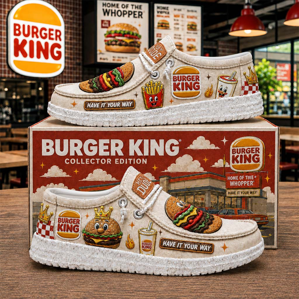 Burger King Have It Your Way Shoes Burger King Merch Gift For Fast Food Lovers - Kdjoy
