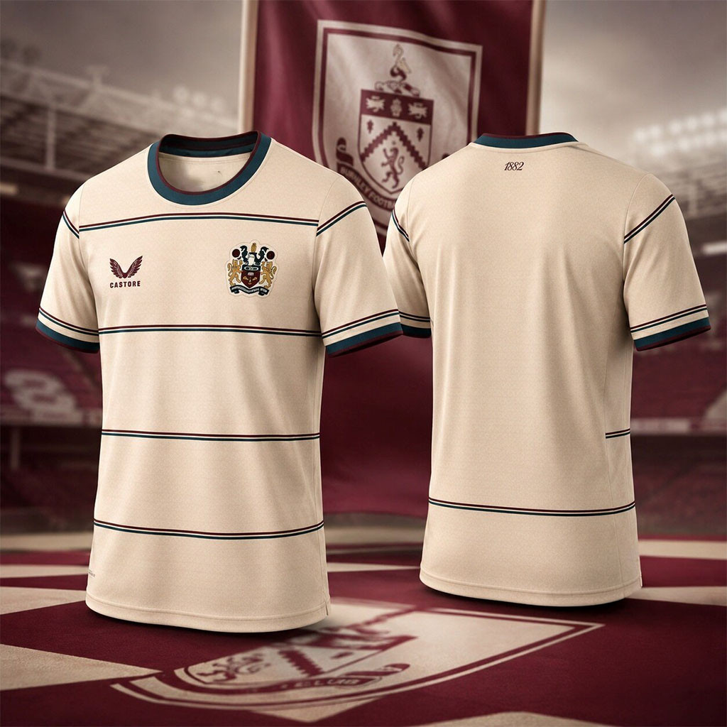 Burnley 2026 27 Away Kit Jersey Burnley FC Merch Gift Ideas For Husband - Kdjoy Burnley 2026 27 Away Kit Jersey Burnley FC Merch Gift Ideas For Husband - Kdjoy