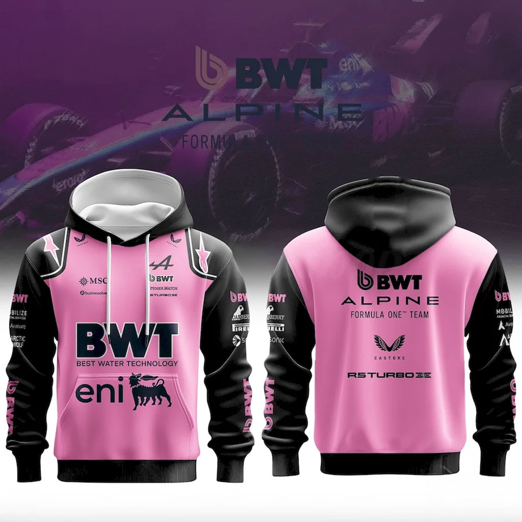 BWT Alpine F1 Racing Team 2026 Hoodie BWT Alpine Merch Best Gifts For Boyfriend - Kdjoy