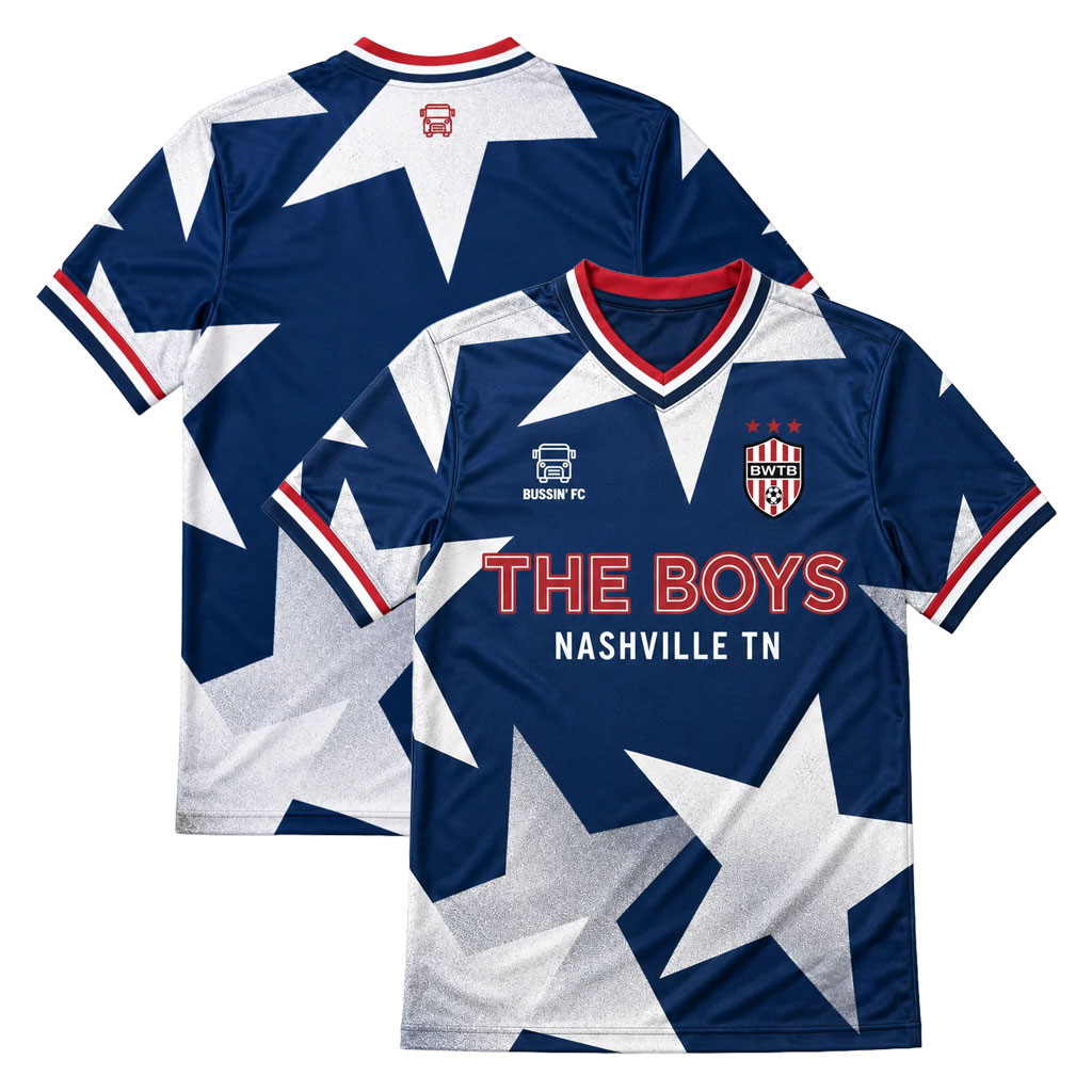 BWTB Merch 2026 The Boys Stars Soccer Jersey Bussin' With The Boys Merch Bussin' FC Apparel - Kdjoy BWTB Merch 2026 The Boys Stars Soccer Jersey Bussin' With The Boys Merch Bussin' FC Apparel - Kdjoy