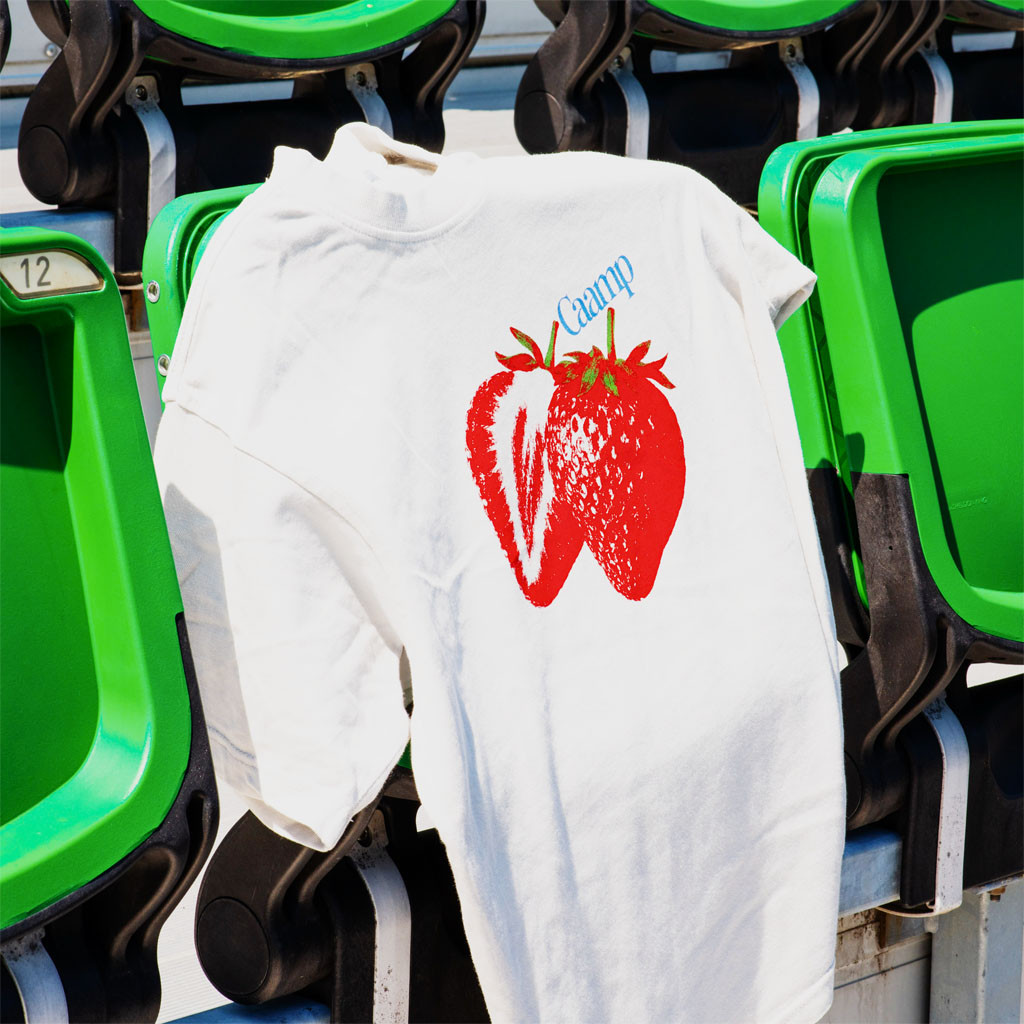 Caamp Merch 2026 Strawberry T-Shirt Caamp Tour Merchandise Gift For Music Lovers - Kdjoy