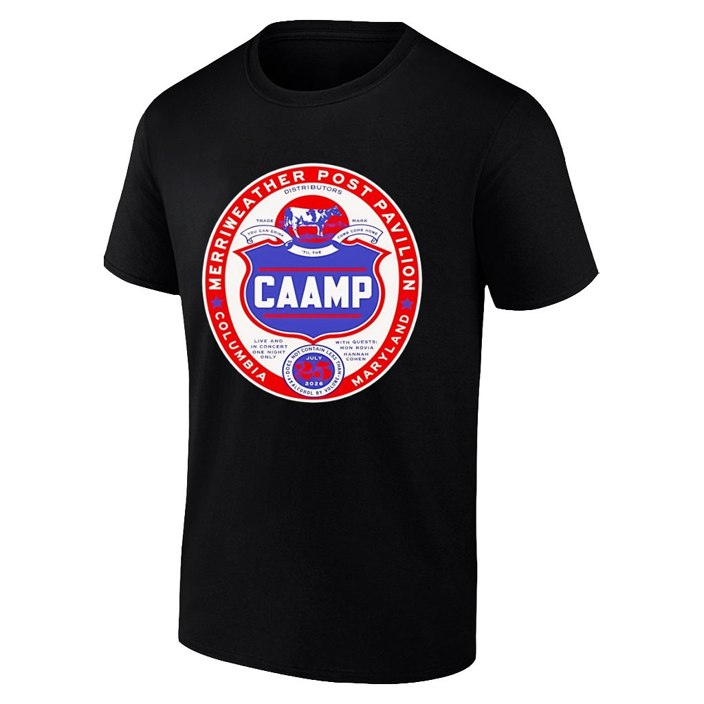 Caamp Merch Caamp Live At Merriweather Post Pavilion July 25 2026 Ahirt Caamp Tour Merch - Kdjoy Caamp Merch Caamp Live At Merriweather Post Pavilion July 25 2026 Ahirt Caamp Tour Merch - Kdjoy