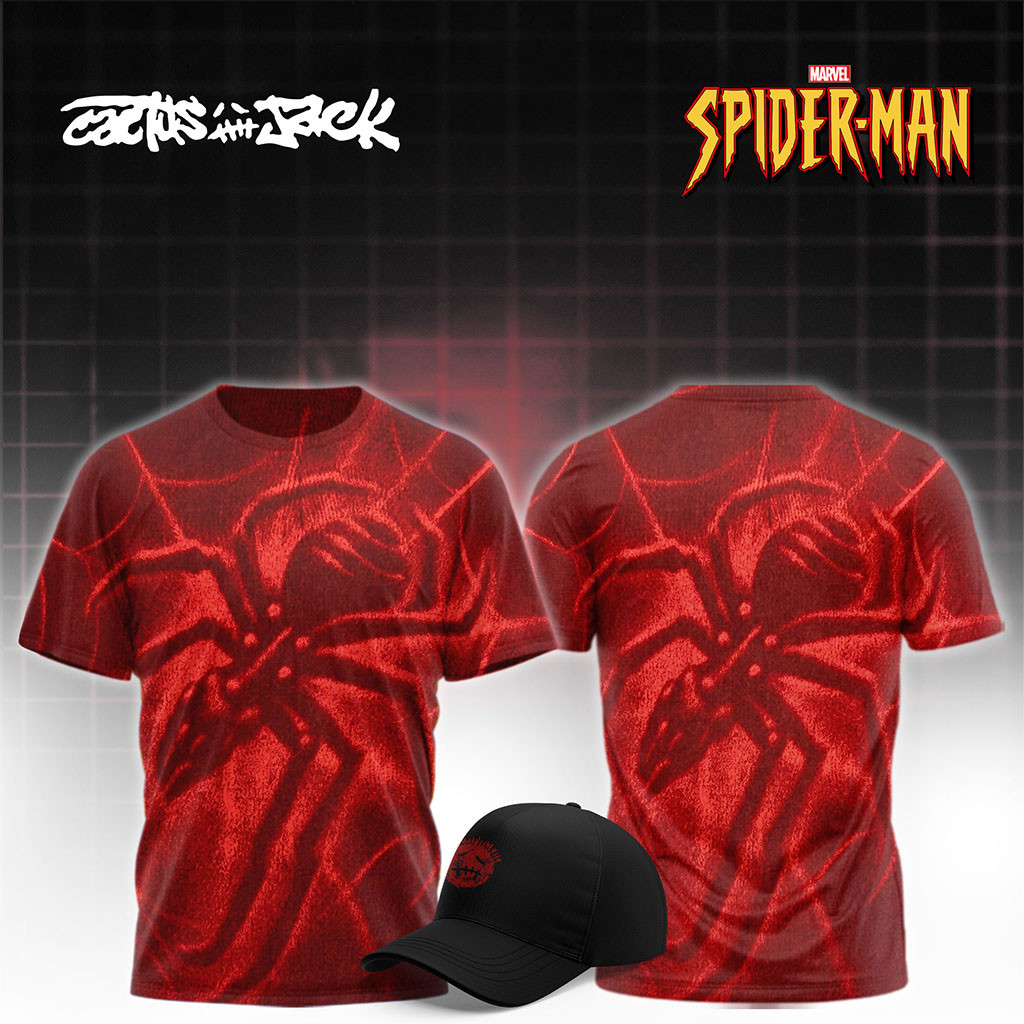Cactus Jack X Spider-Man Brand New Day T-Shirt 2026 Marvel Merch Superhero Fan Gift For Him - Kdjoy