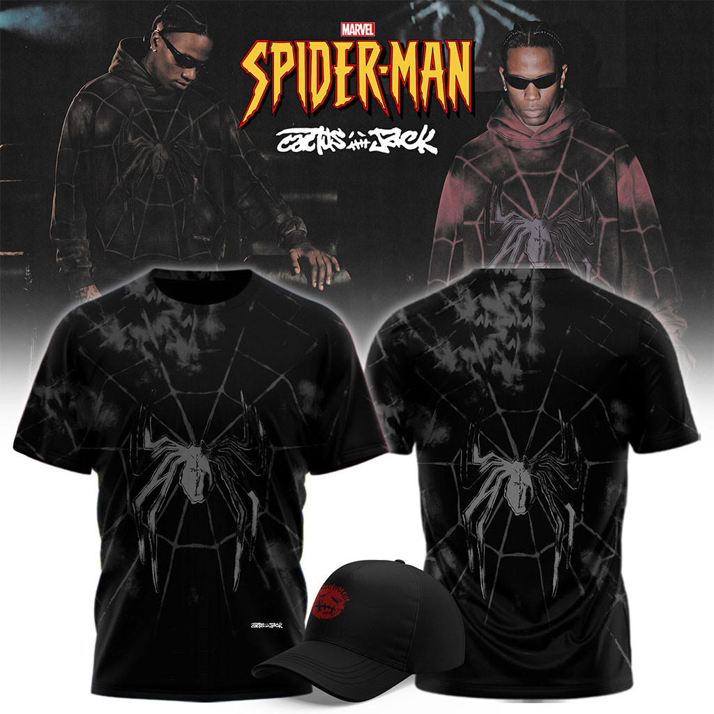 Cactus Jack X Spider-Man Brand New Day T-Shirt 2026 Spider-Man Merch Gift Ideas For Boyfriend - Kdjoy