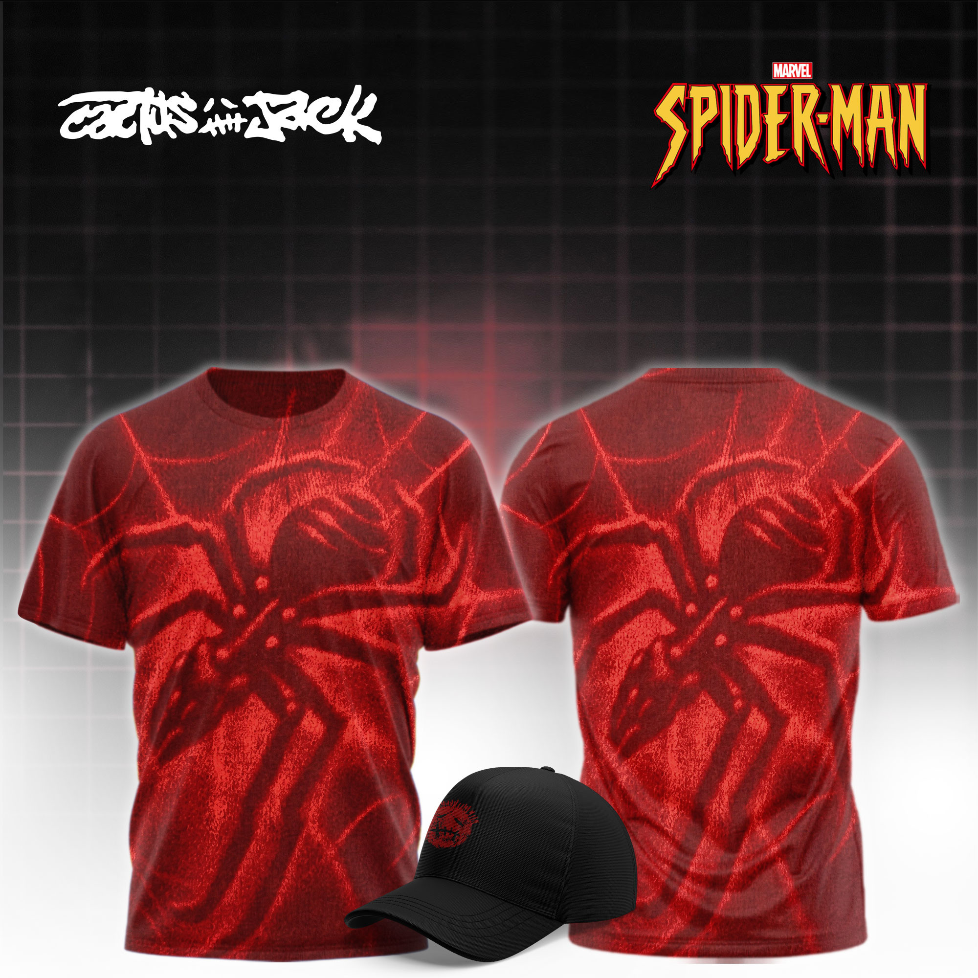Cactus Jack x SPIDER-MAN Brand New Day T-Shirt Red Travis Scott Merch Besties Gifts - Kdjoy Cactus Jack x SPIDER-MAN Brand New Day T-Shirt Red Travis Scott Merch Besties Gifts - Kdjoy