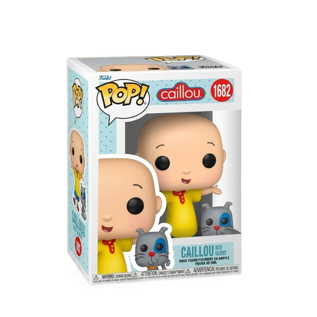 Caillou With Gilbert Cat Funko Pop Caillou Merch 2026 Birthday Gift For Son - Kdjoy