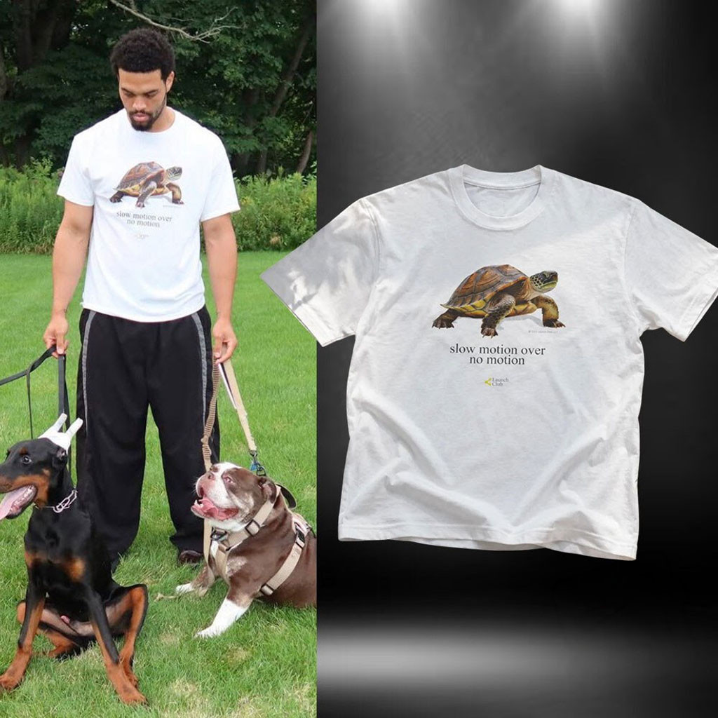 Caleb Williams Slow Motion Over No Motion Turtle Shirt Chicago Bears Merch Gifts For Fans - Kdjoy