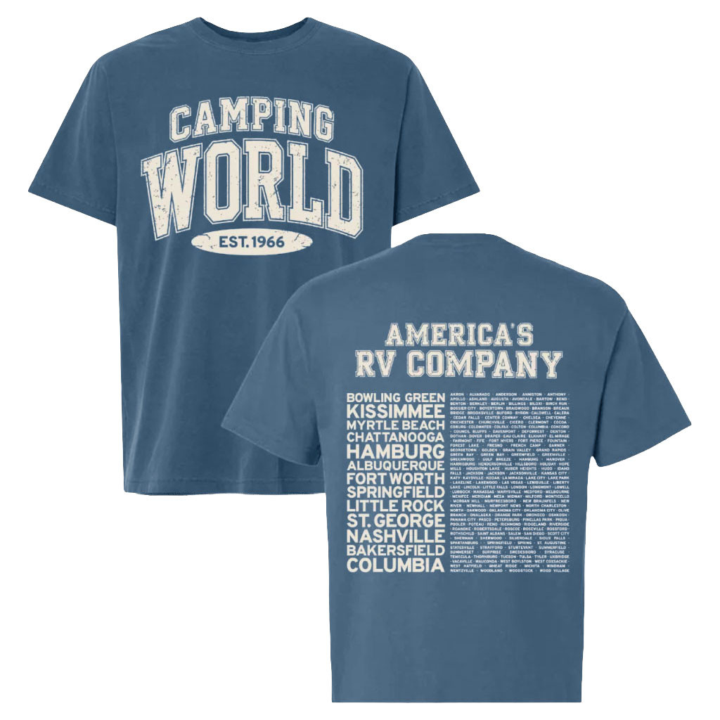 Camping World Merch 2026 America's RV Company T-Shirt Present For Brothers - Kdjoy