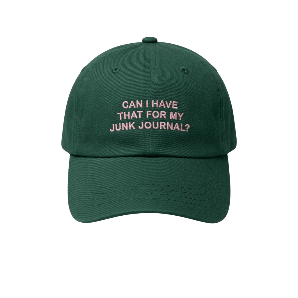 Can I Have That For My Junk Journal Hat Embroidered Gifts For Craft Lovers - Kdjoy