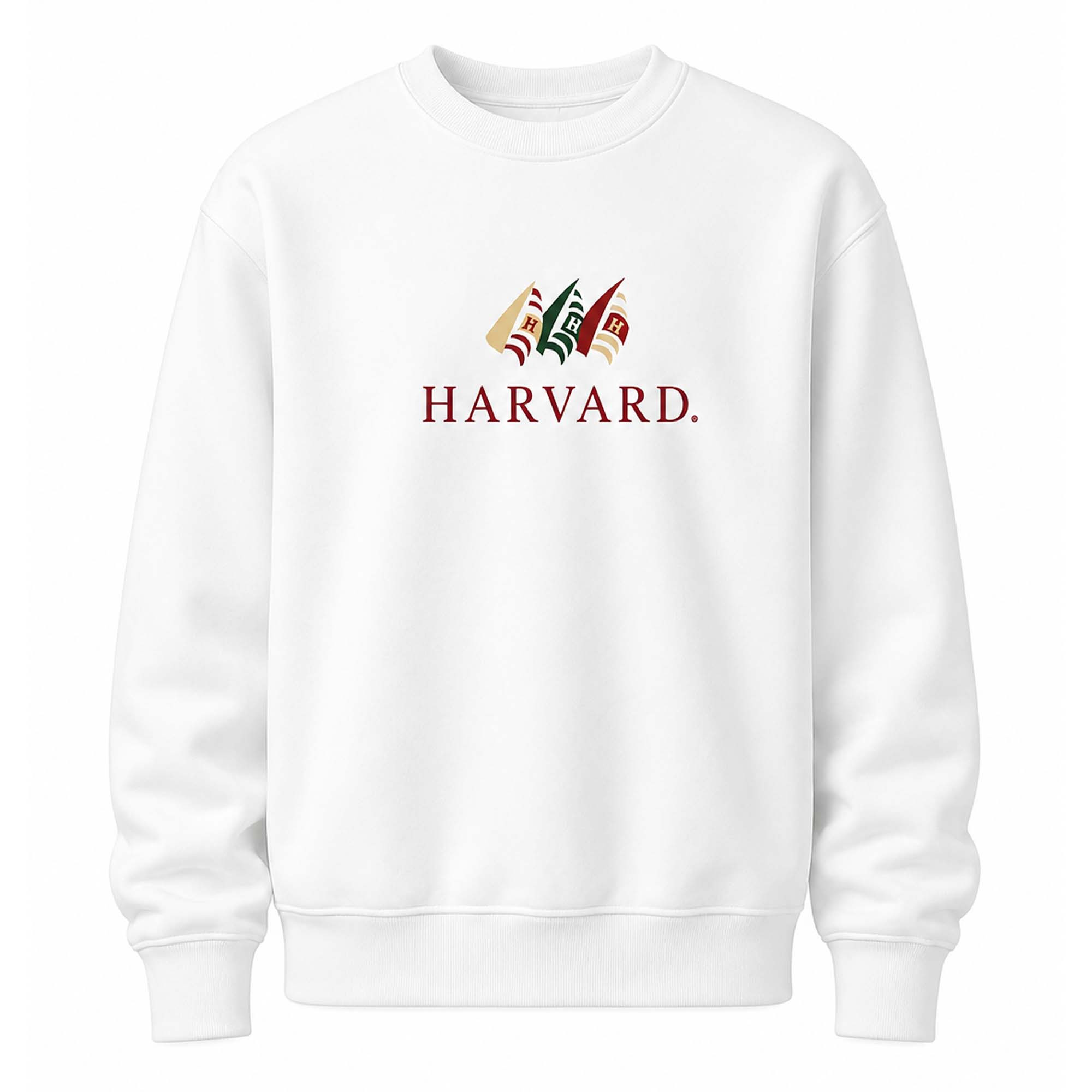 Cardi B Harvard Sweatshirt White Harvard University Crewneck Present For Sisters - Kdjoy