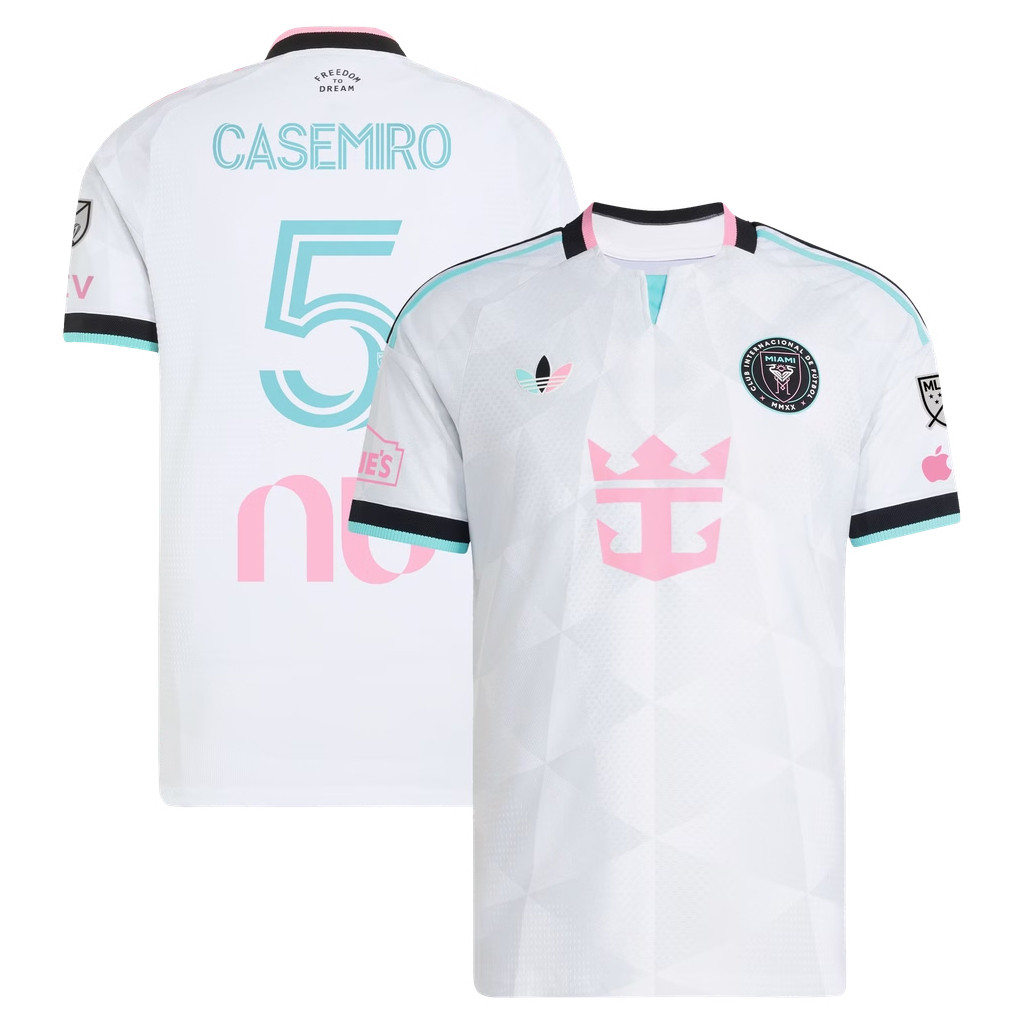Carlos Casemiro Jersey Shirt 2026 Inter Miami CF Merch #5 Third On-Field Jersey Gift For Fans - Kdjoy Carlos Casemiro Jersey Shirt 2026 Inter Miami CF Merch #5 Third On-Field Jersey Gift For Fans - Kdjoy
