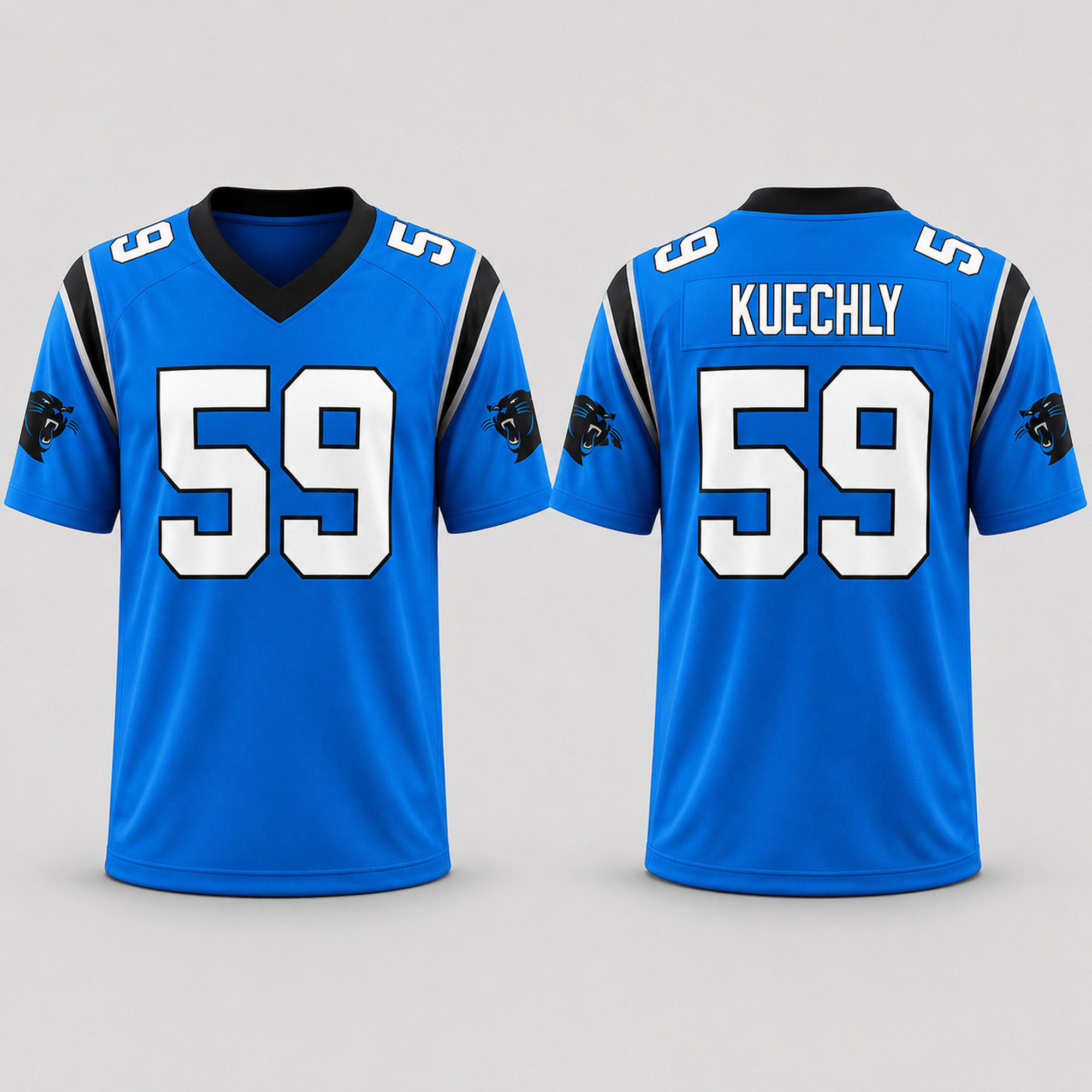 Carolina Panthers Luke Kuechly #59 Football Jersey Panthers Merch Best Gift For Fans - Kdjoy