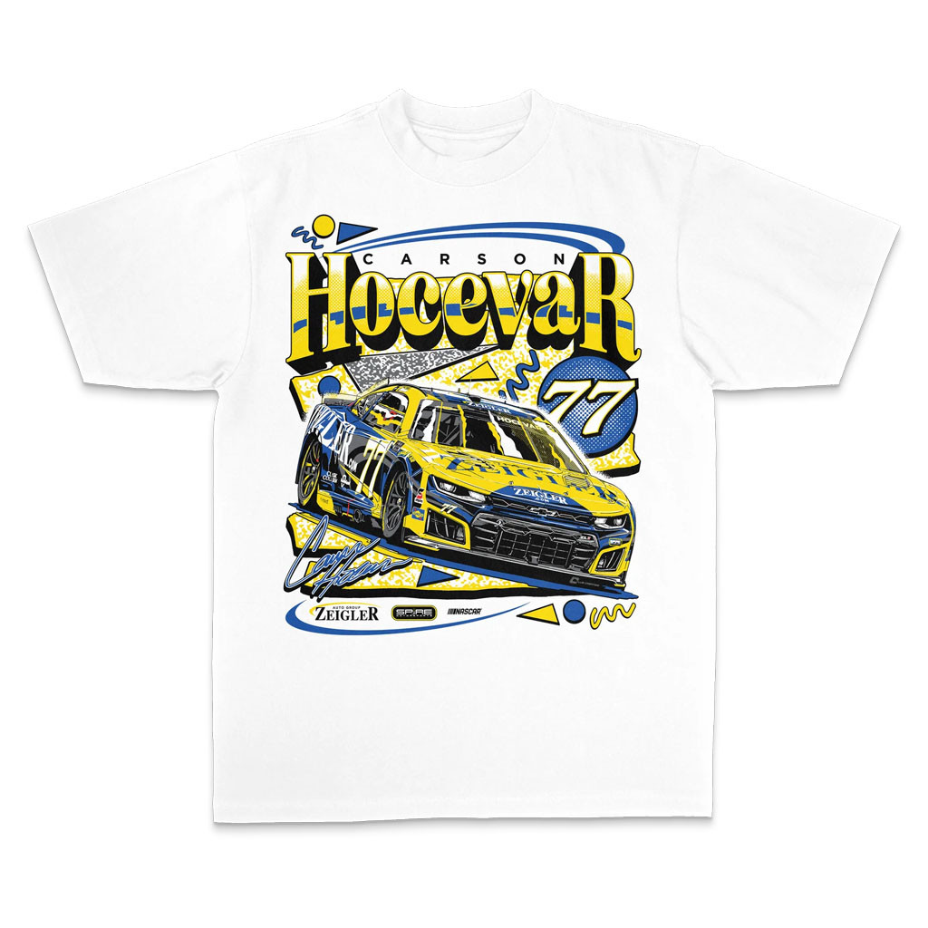 Carson Hocevar Merch 2026 #77 Zeigler T-Shirt Carson Hocevar Shirt Best Gift For Racing Fans - Kdjoy