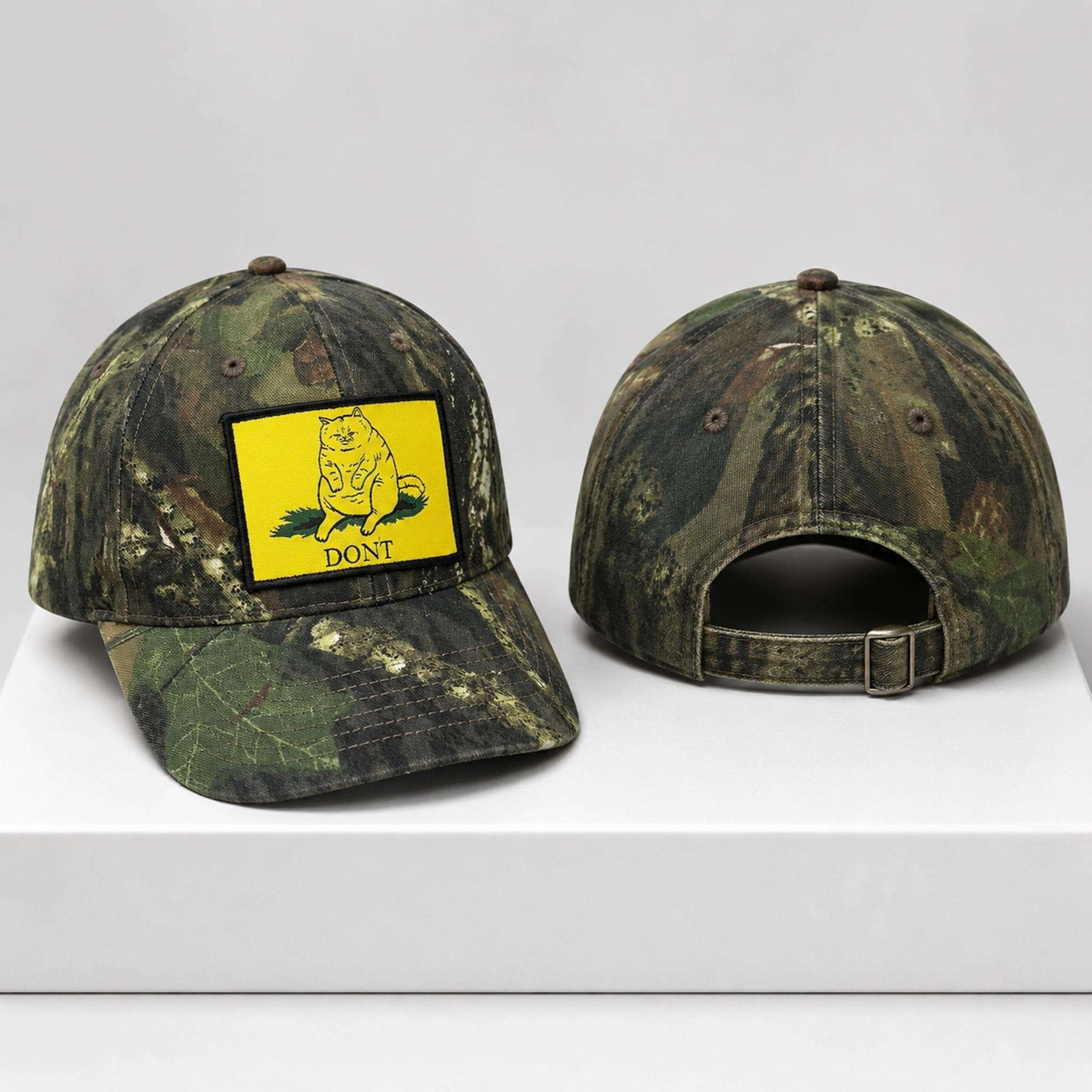 Cat Don't Camo 2026 Hat Embroidered Funny Pet Cap Gifts For Cat Lovers - Kdjoy