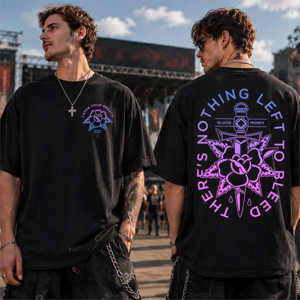Catch Your Breath Blood Money Band Summer Collection 2026 T-Shirt Catch Your Breath Merch - Kdjoy