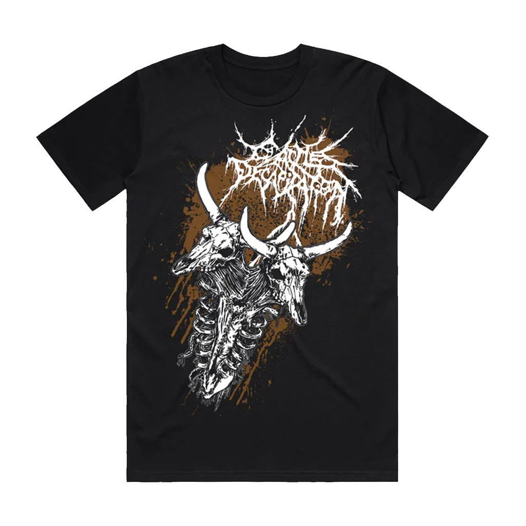 Cattle Decapitation Merch 2026 Dual Skulls T-Shirt Black Gift Ideas For Band Fans - Kdjoy