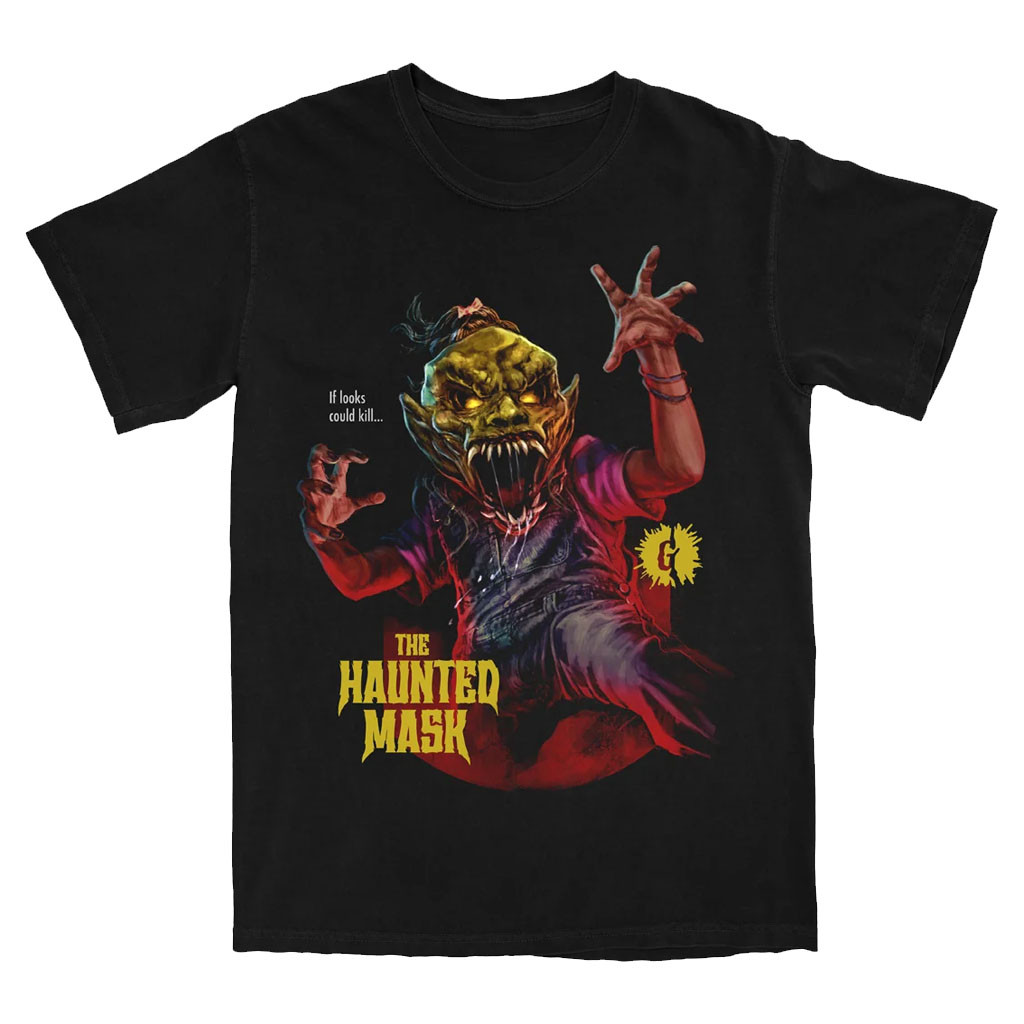 Cavitycolors Merch 2026 Goosebumps The Mask Won't Come Off T-Shirt Gift For Horror Lovers - Kdjoy