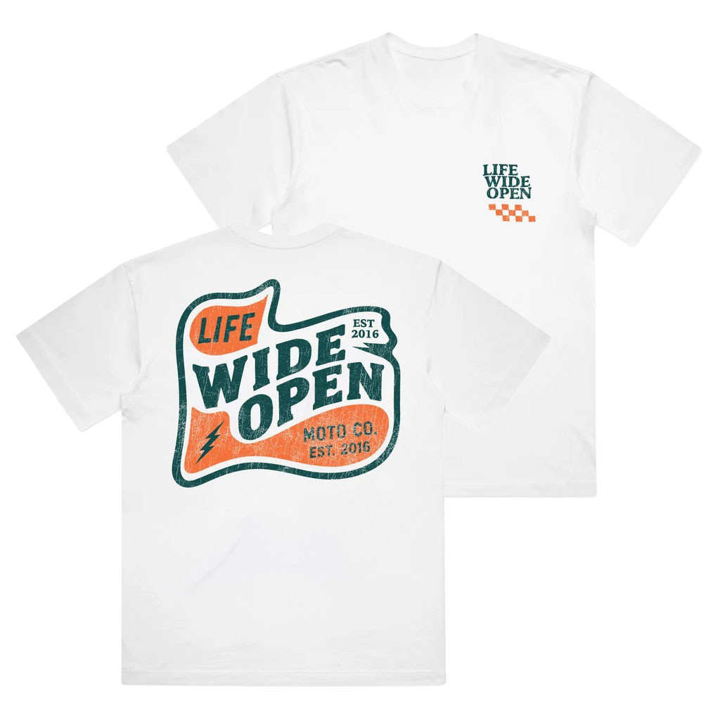 CboysTV Merch 2026 Moto Supply Co T-Shirt Life Wide Open Gear Best Gift For Husband - Kdjoy
