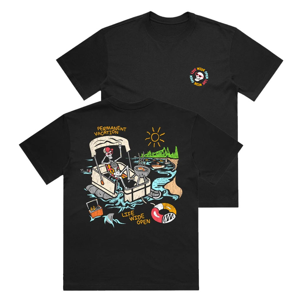CboysTV Merch 2026 Pontooned Vacation T-Shirt Life Wide Open Shirt Present For Him - Kdjoy CboysTV Merch 2026 Pontooned Vacation T-Shirt Life Wide Open Shirt Present For Him - Kdjoy