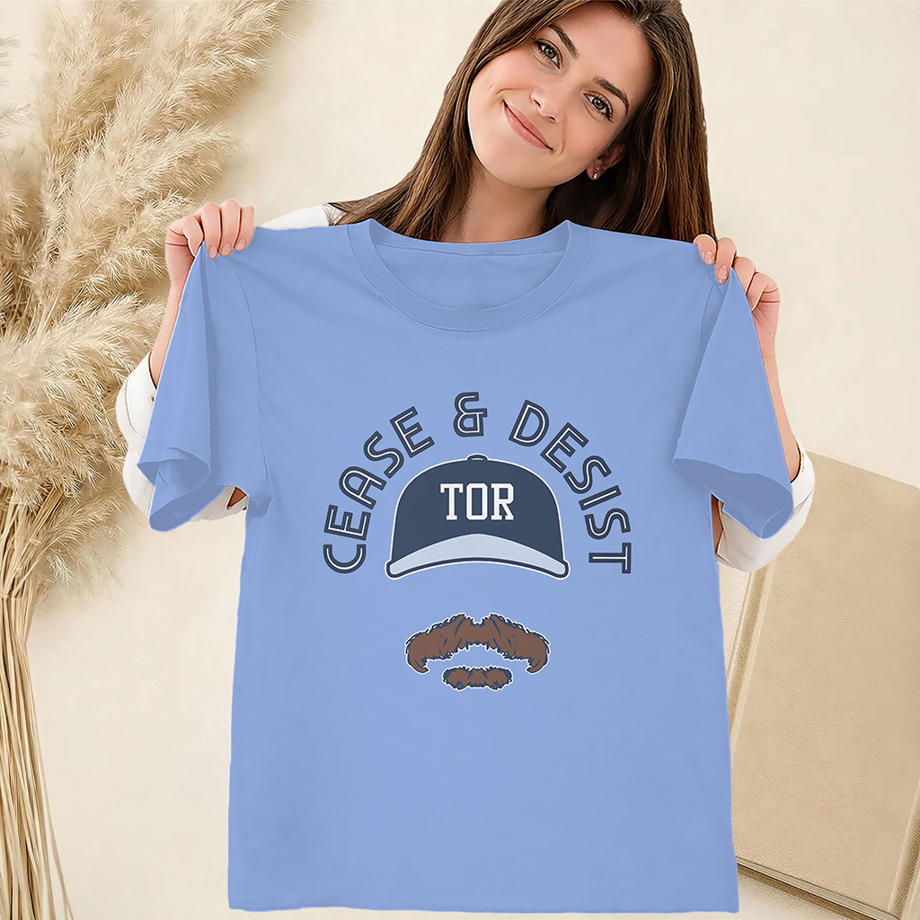 C&D Stache Shirt Dylan Cease Toronto Blue Jays Mustache Tee TB Jays Merch Gifts For Fans - Kdjoy C&D Stache Shirt Dylan Cease Toronto Blue Jays Mustache Tee TB Jays Merch Gifts For Fans - Kdjoy