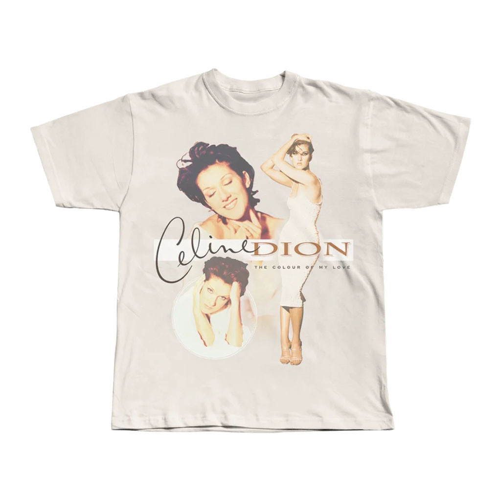 Celine Dion Merch 2026 The Colour of My Love T-Shirt Presents For Music Lovers - Kdjoy