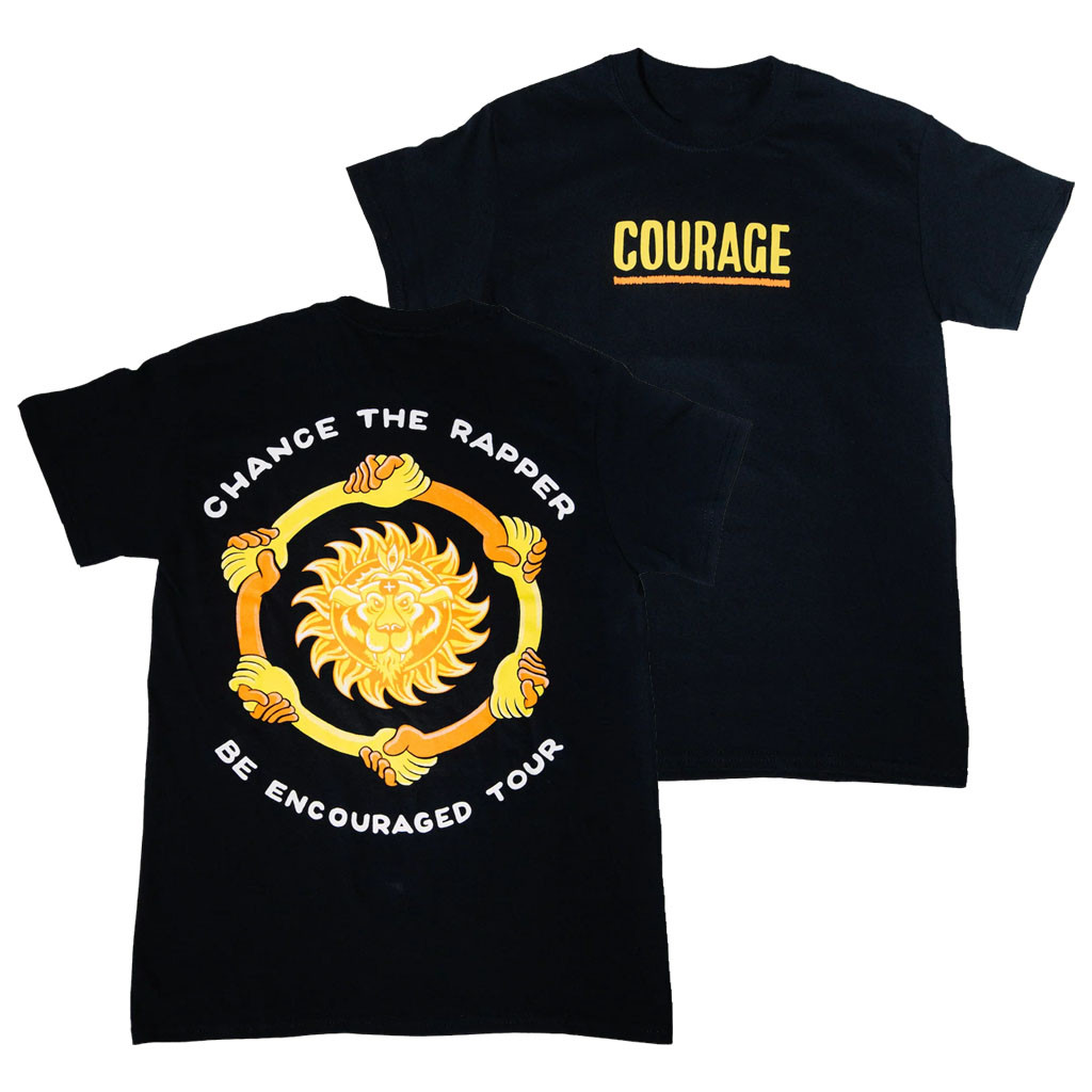 Chance The Rapper Merch 2026 Black Be Encouraged Tour T- Shirt Hip Hop Lover Gifts - Kdjoy