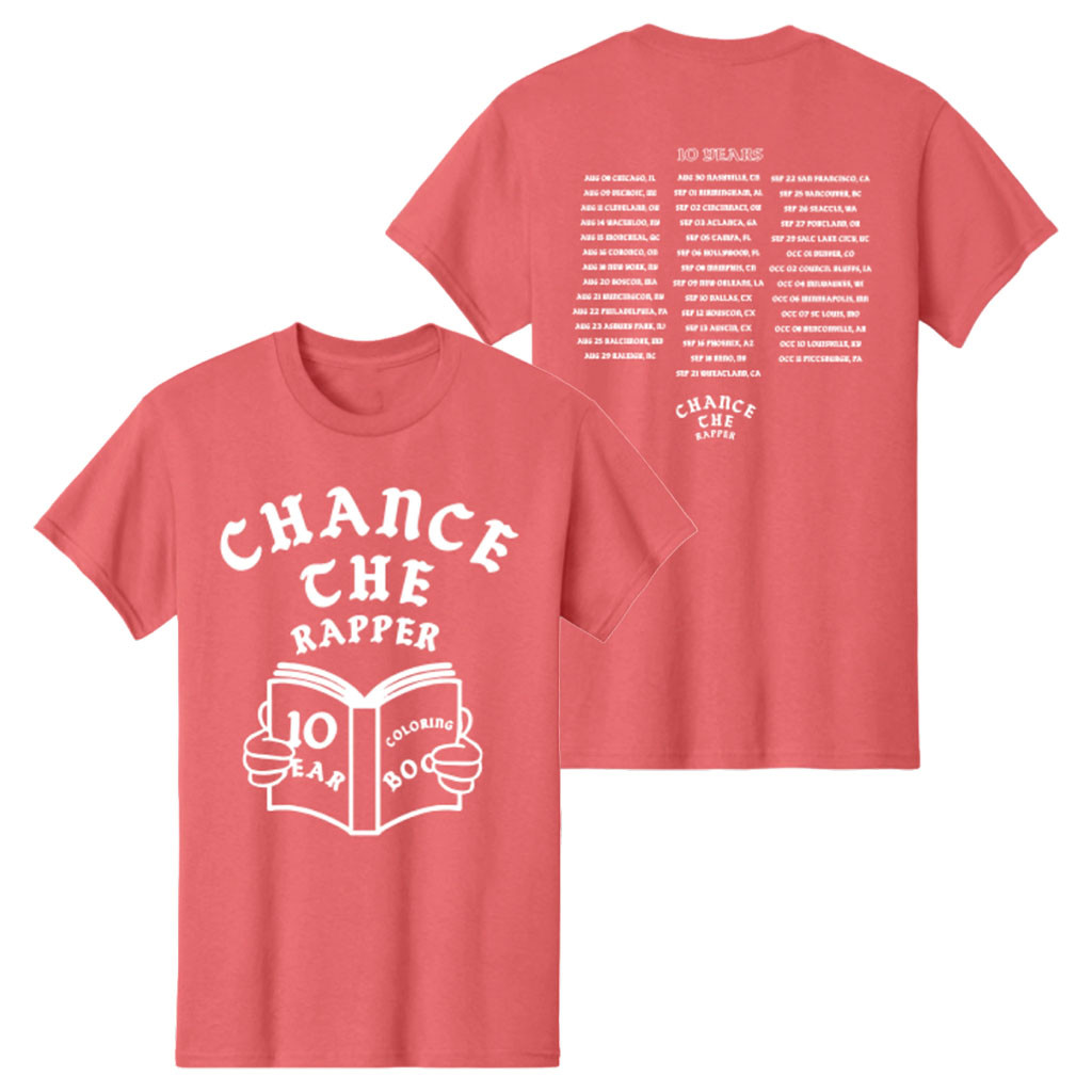 Chance The Rapper Merch 2026 CB10 Tour T-Shirt Chance The Rapper Concert Shirt Rap Fan Gifts - Kdjoy Chance The Rapper Merch 2026 CB10 Tour T-Shirt Chance The Rapper Concert Shirt Rap Fan Gifts - Kdjoy