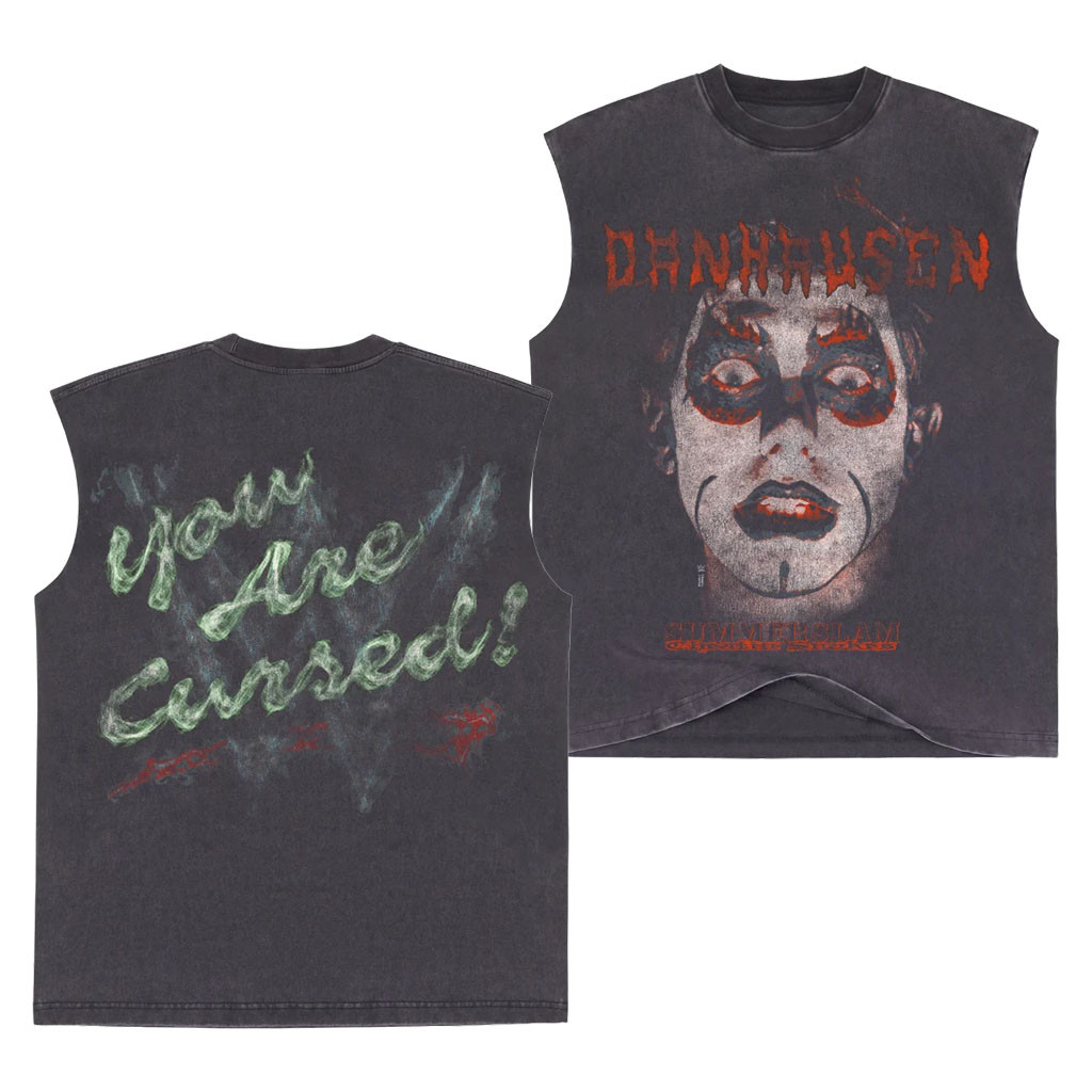 Cheatin Snakes Merch 2026 Cheatin Snakes X WWE Danhausen Tank Top You Are Cursed WWE Merch - Kdjoy