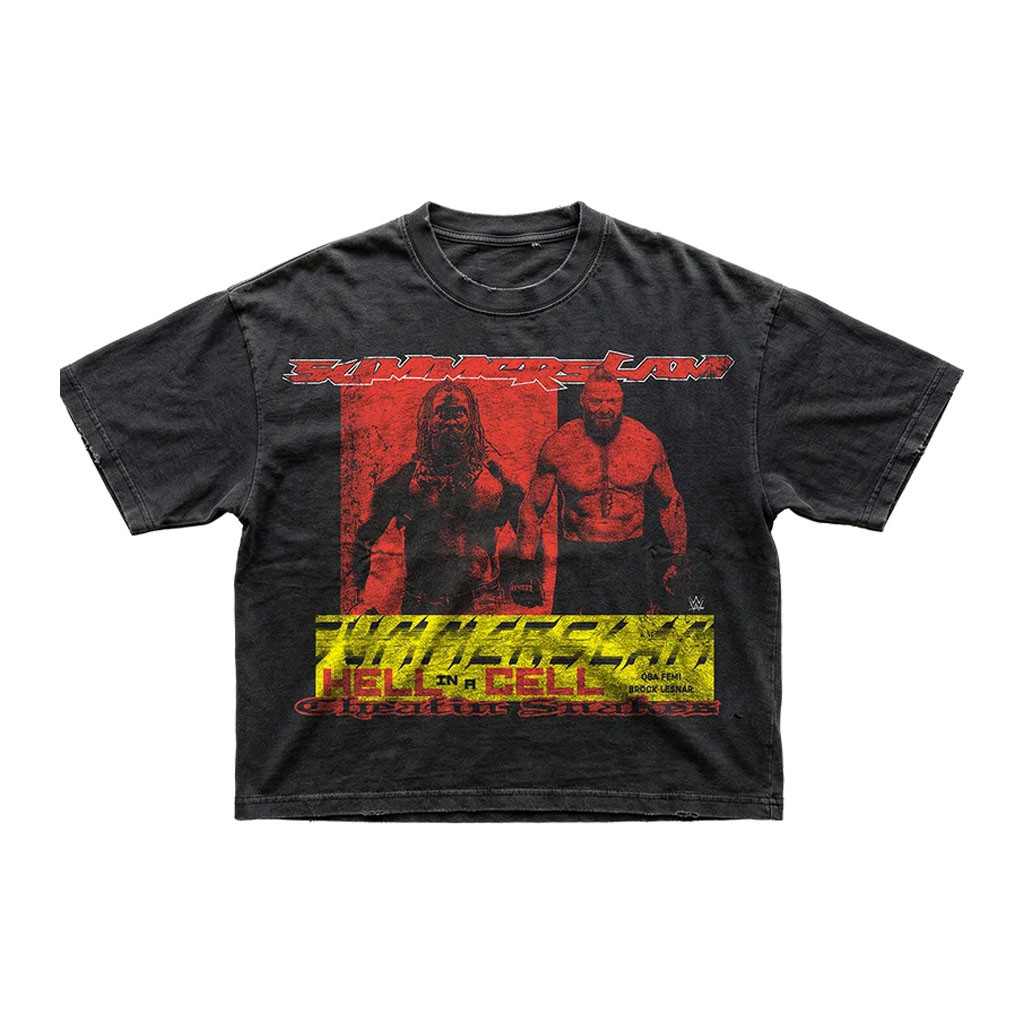 Cheatin Snakes Merch 2026 Cheatin Snakes X WWE Hell In A Cell T-Shirt SummerSlam Merch - Kdjoy