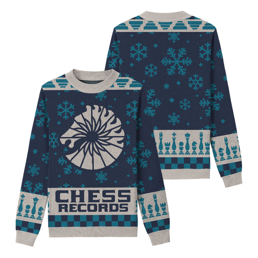 Chess Records Merch 2026 Chess Records Christmas Sweater Xmas Gift For Music Lovers - Kdjoy