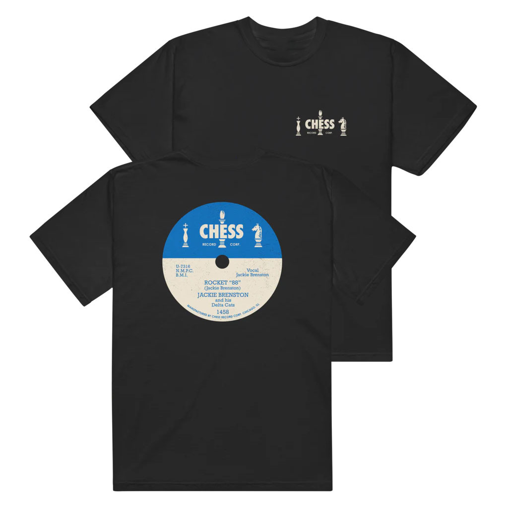 Chess Records Merch 2026 Rocket 88 78 RPM Black T-Shirt Music Gift Ideas For Guys - Kdjoy