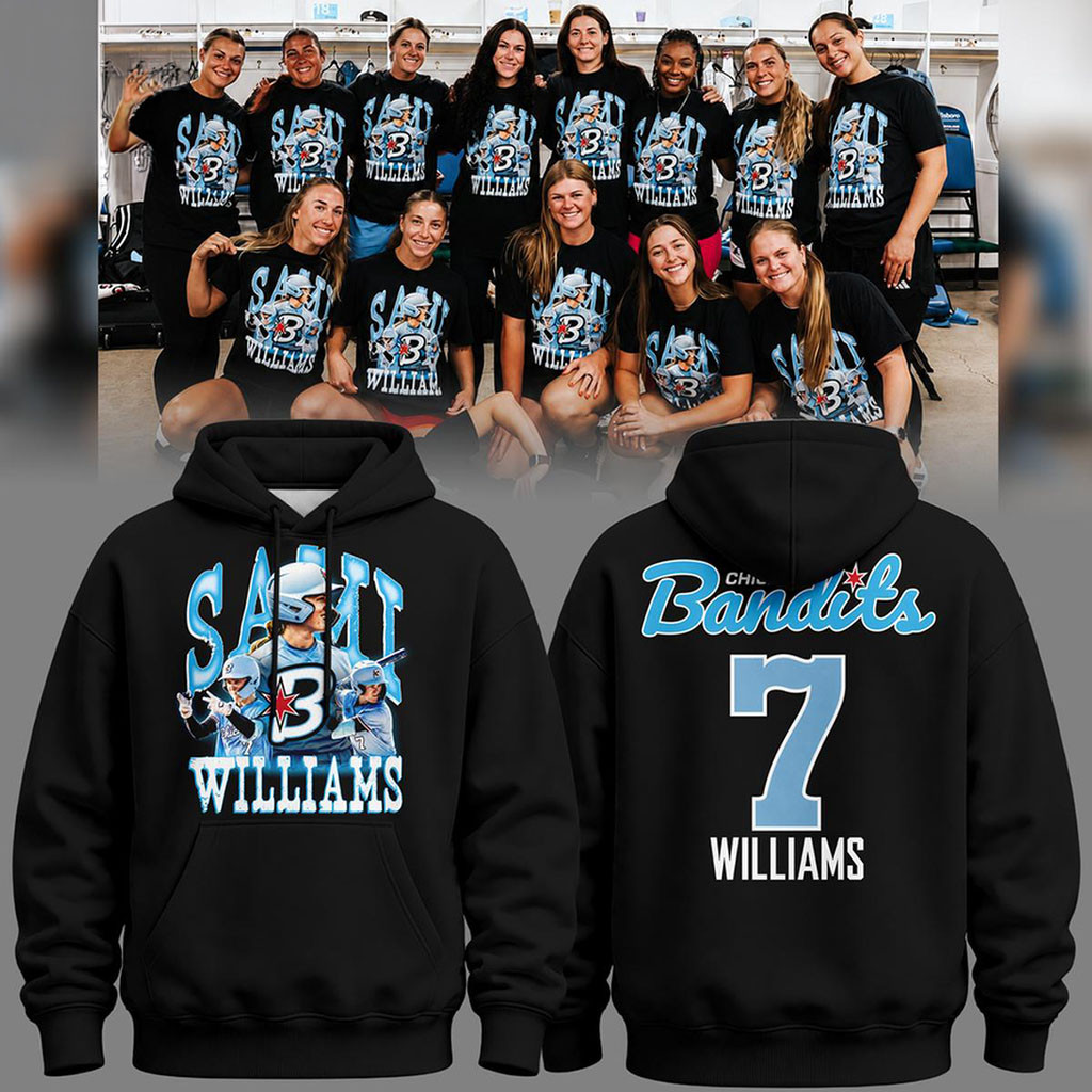Chicago Bandits #7 Sami Williams Hoodie Chicago Bandits Merch 2026 Gift For Softball Lover - Kdjoy