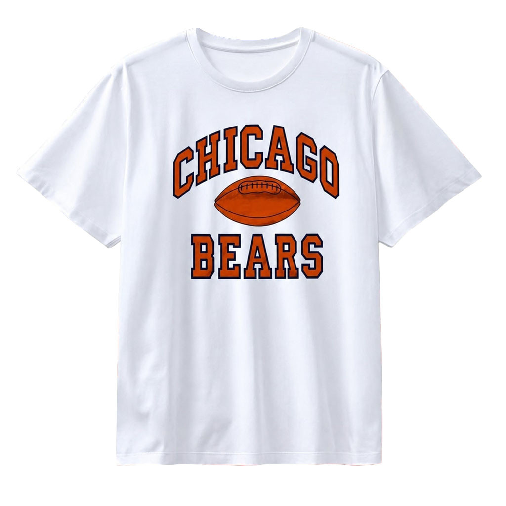 Chicago Bears Football Team Logo T-Shirt Chicago Bears Merch Game Day Gift For Football Lovers - Kdjoy