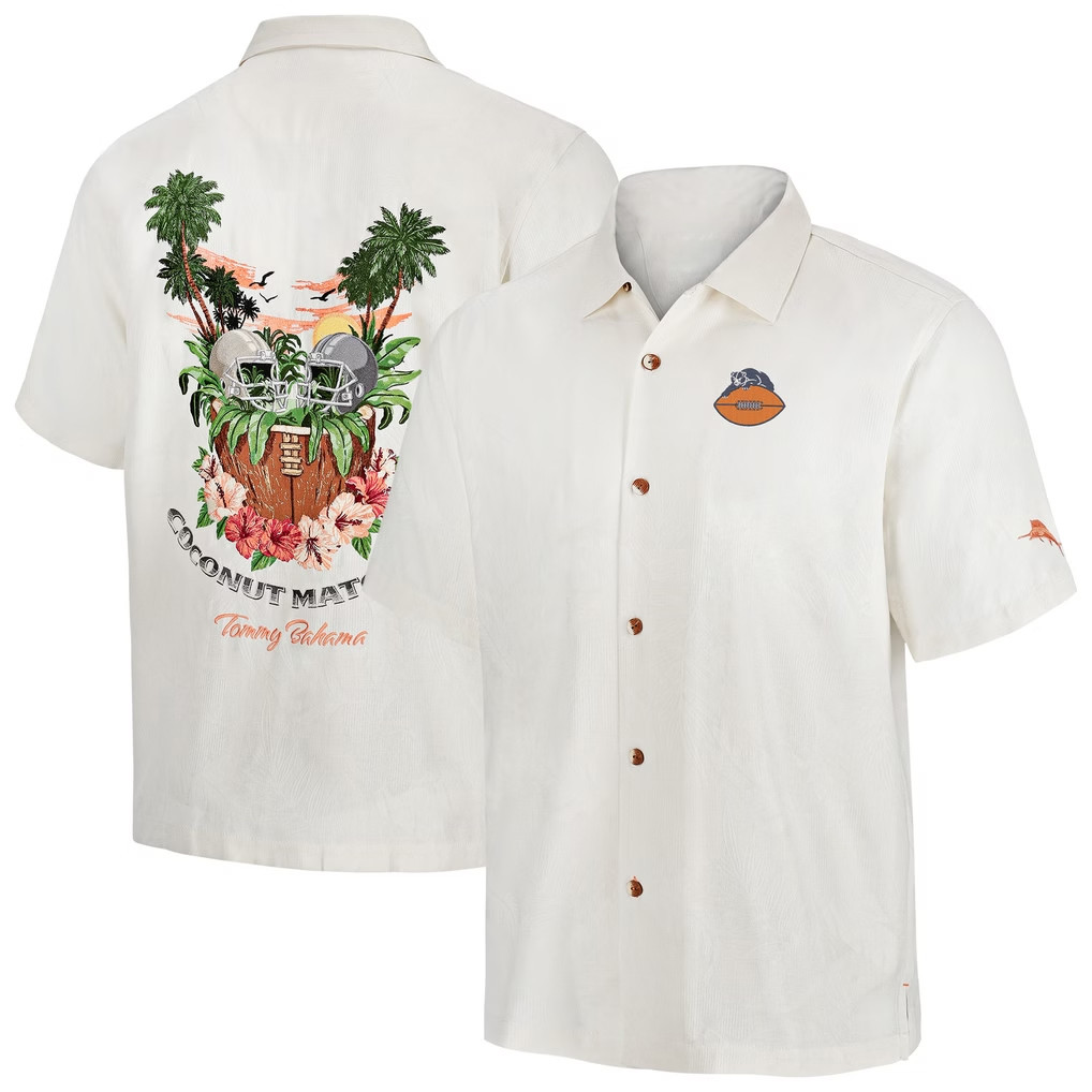 Chicago Bears Merch 2026 Bears Tommy Bahama Coconut Matchup Camp Throwback Hawaiian Shirt - Kdjoy Chicago Bears Merch 2026 Bears Tommy Bahama Coconut Matchup Camp Throwback Hawaiian Shirt - Kdjoy