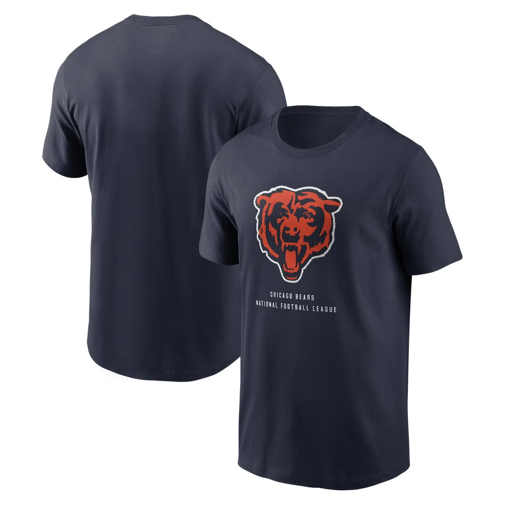 Chicago Bears Merch 2026 Chicago Bears Property Of T-Shirt Navy Presents For Football Lovers - Kdjoy