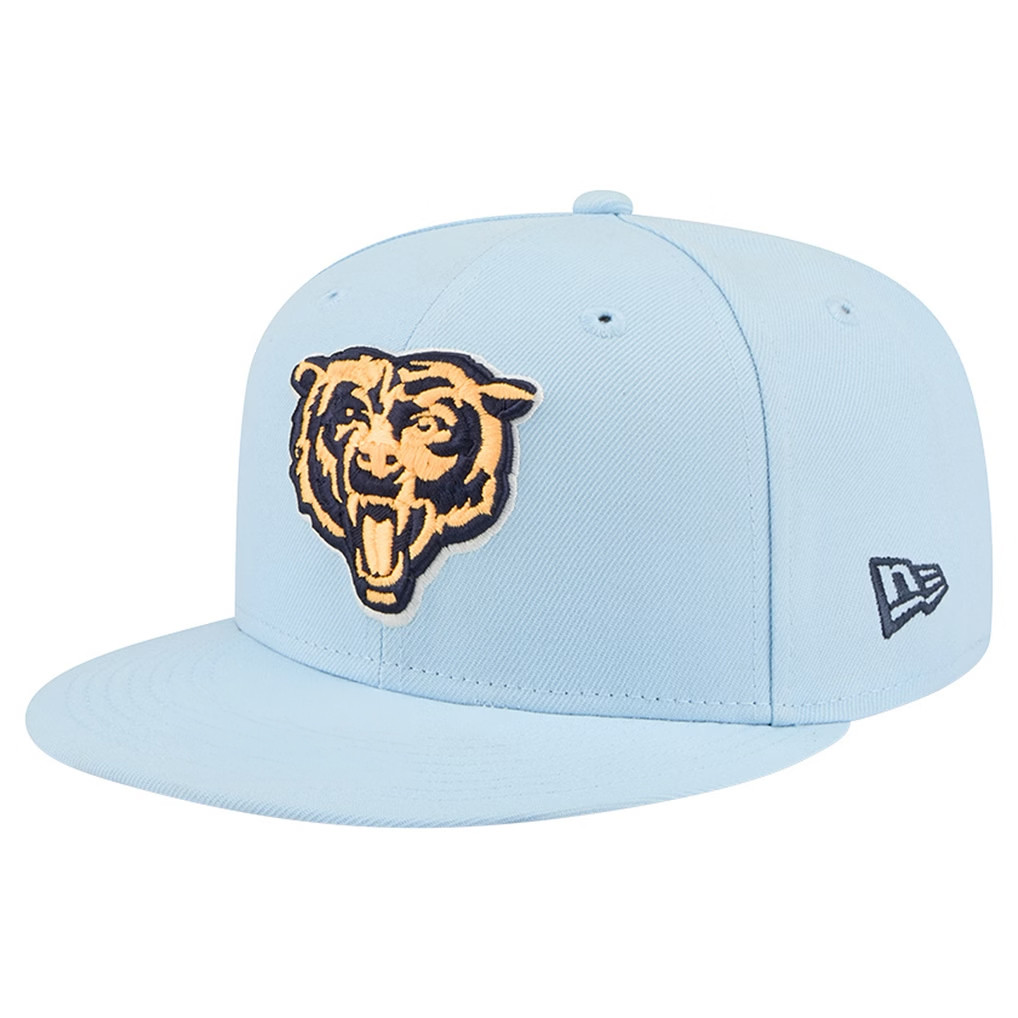 Chicago Bears Merch 2026 Chicago Bears Snapback Hat Embroidered Football Fan Gear Gift For Him - Kdjoy