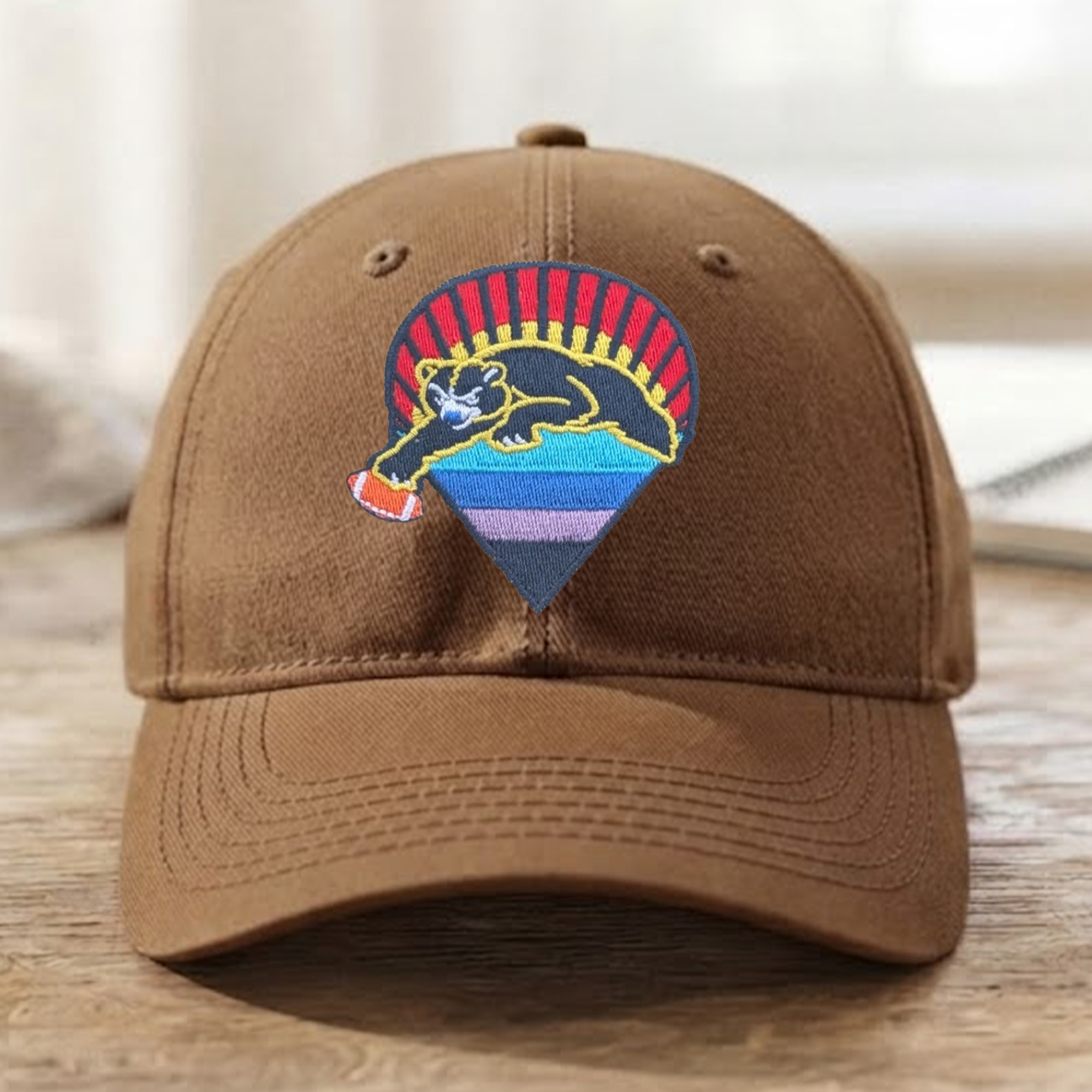 Chicago Bears Under The Stars Hat Embroidered Chicago Bears Merch Gifts For Him - Kdjoy