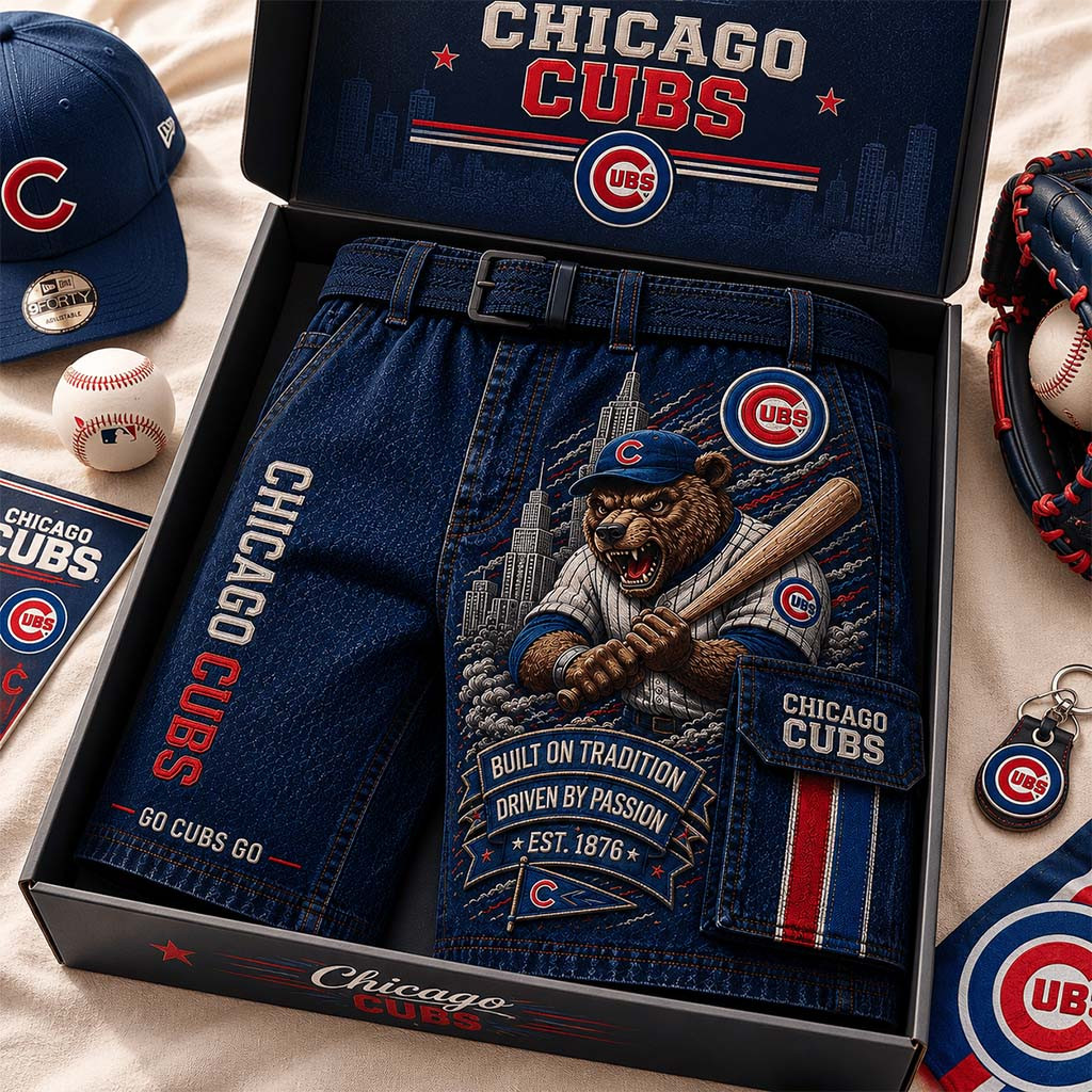 Chicago Cubs Merch Go Cubs Go Shorts Gifts For Baseball Lovers