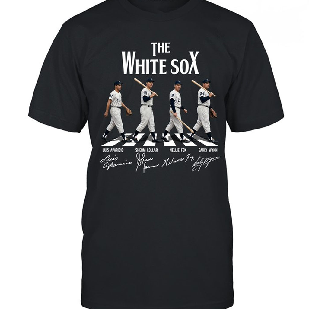 Chicago White Sox Baseball Legends Abbey Road T-Shirt Chicago White Sox Merch Gift For Fans - Kdjoy