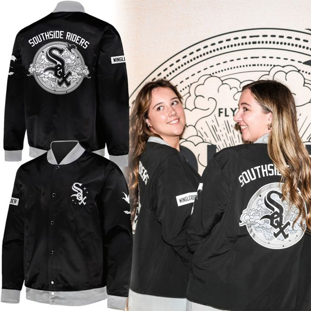 Chicago White Sox X Fourth Wing Night 2026 Baseball Jacket White Sox Merch Present For Fans - Kdjoy