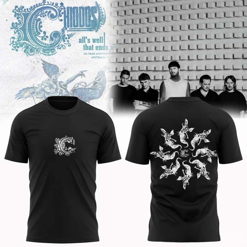 Chiodos 2026 Tour It's Not You It's Me Graphic Shirt Chiodos Merch Gifts For Music Lovers - Kdjoy