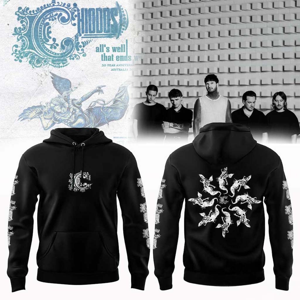 Chiodos Concert It's Not You It's Me Tour 2026 Hoodie Chiodos Merch Gift Ideas For Music Lovers - Kdjoy